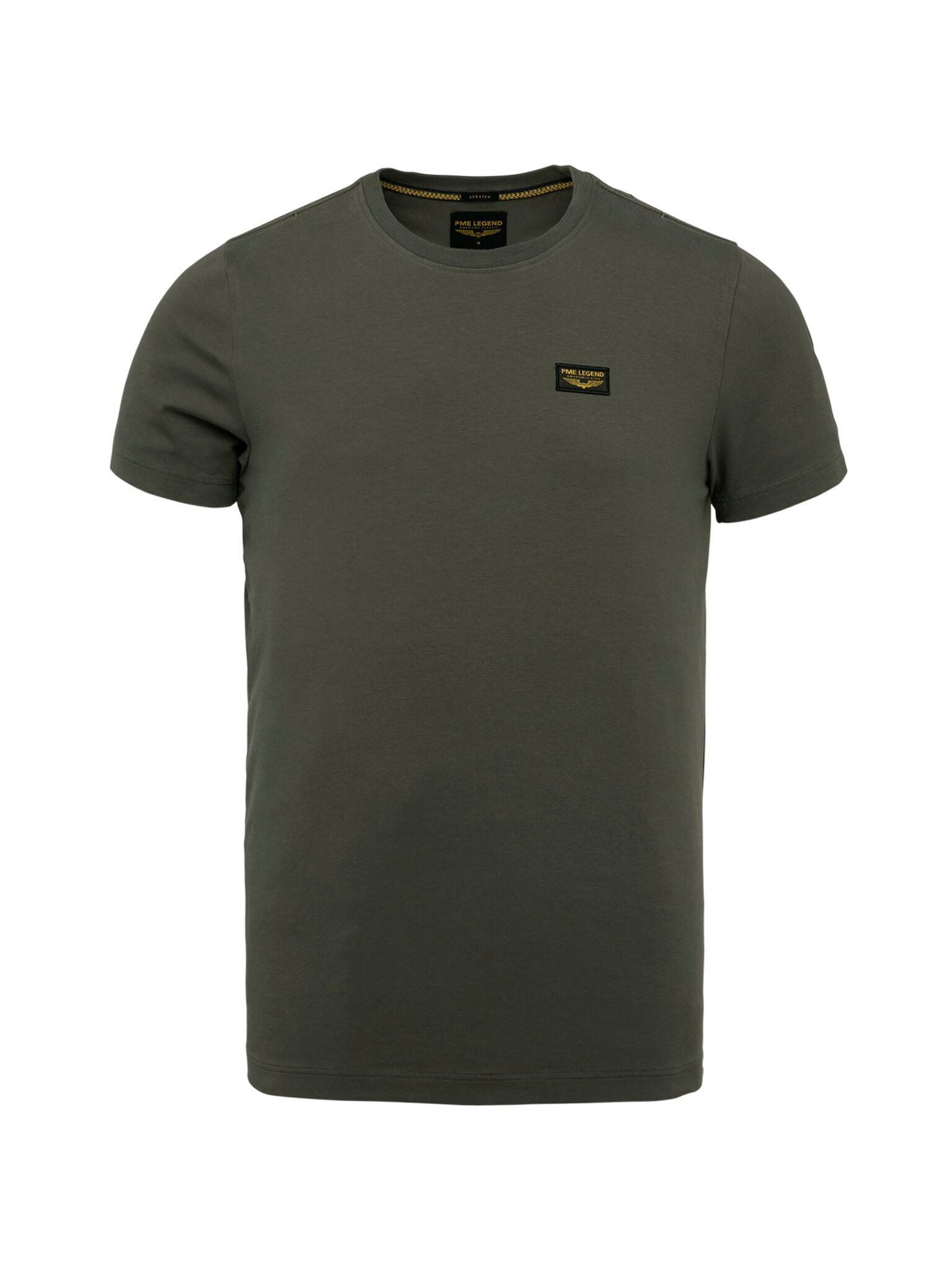 PME LEGEND T-Shirt American Classic - Basic Shirt uni - kurzarm - Shirt Kurzarm Herren