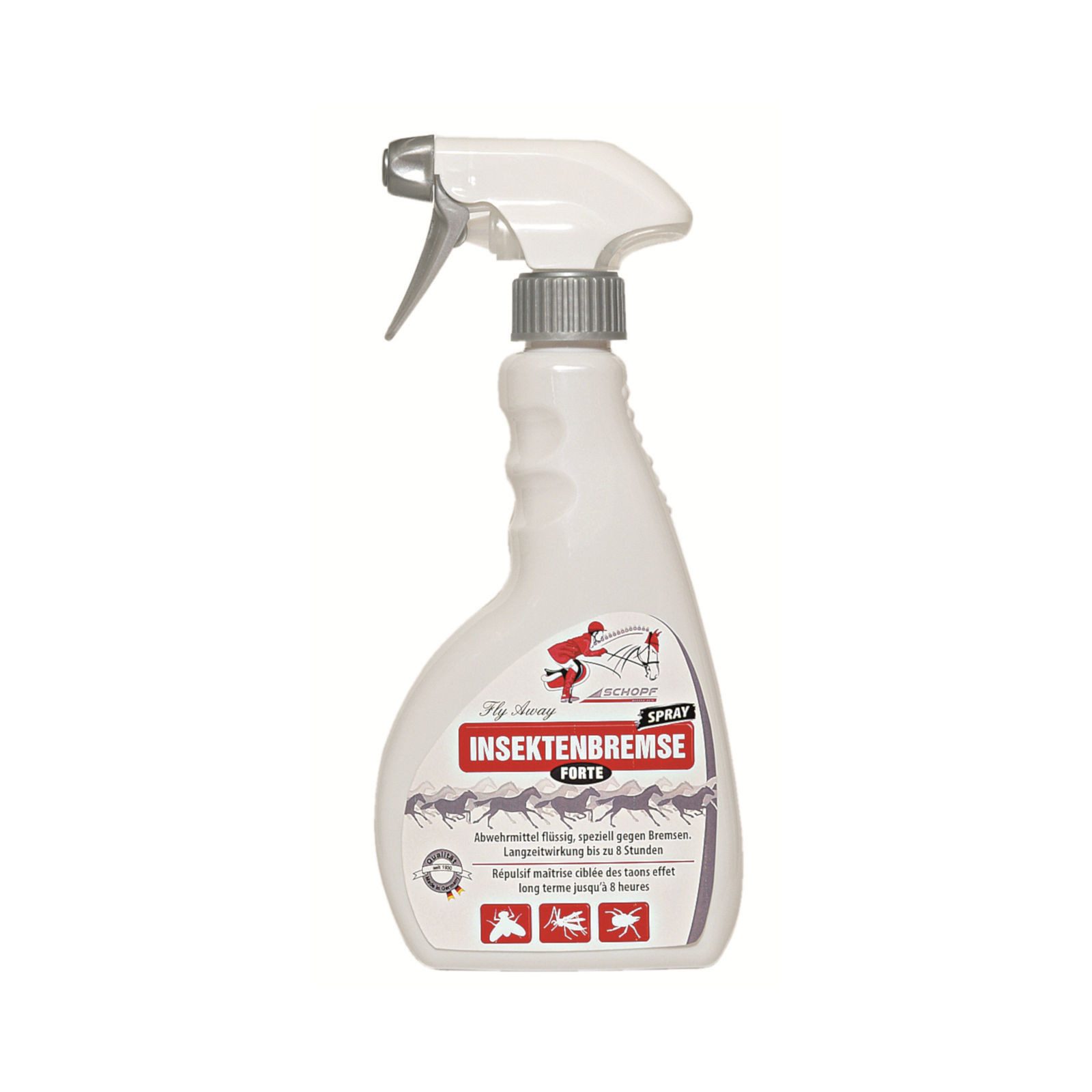 Schopf Riders Insektenspray IR 35/10 Insektenbremse Smoke Forte 500 ml, 0.5 l, 500 ml