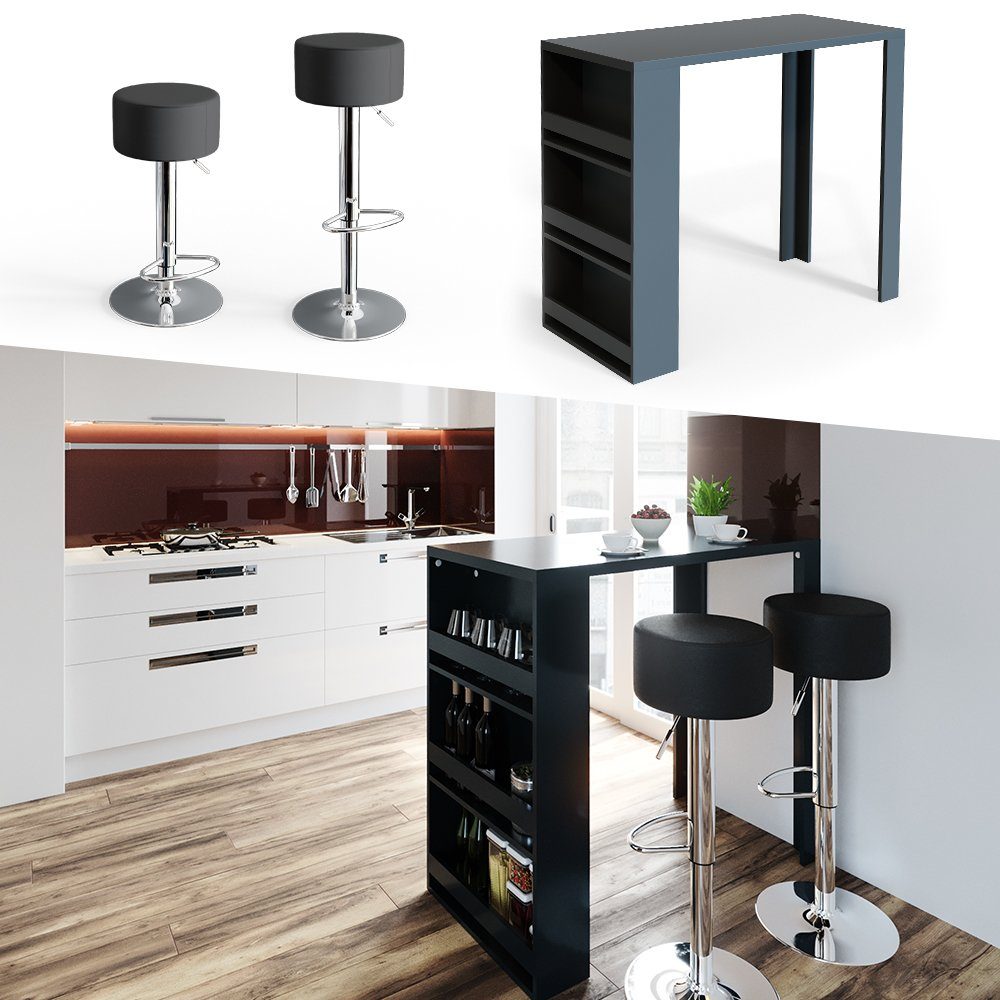 Vicco Bartisch, Anthrazit, 117 x 57 günstig online kaufen