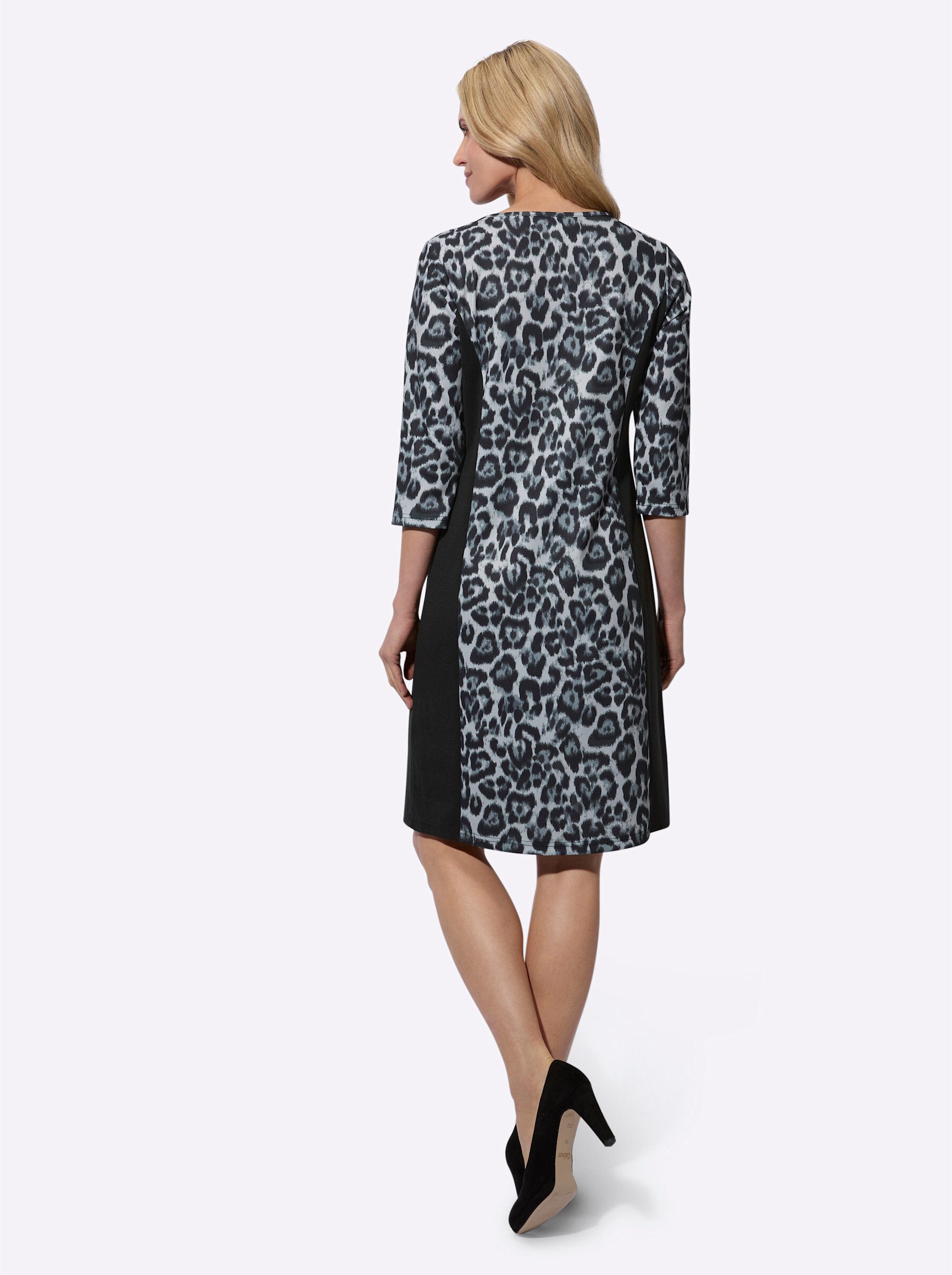 Sieh an! Etuikleid Druckkleid . günstig online kaufen