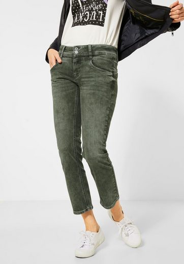 STREET ONE Slim-fit-Jeans in 7/8-Länge, Straight Leg Denim online