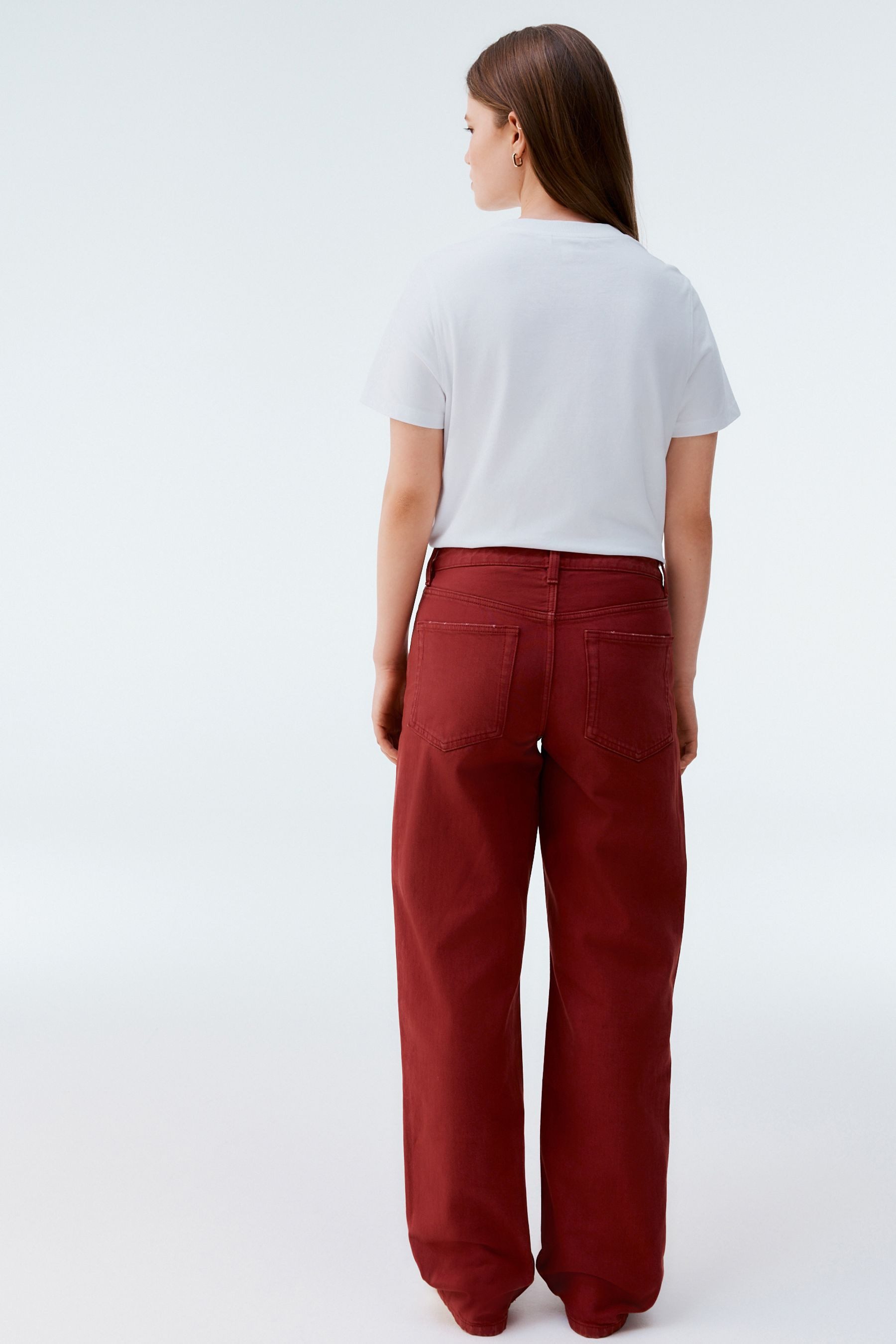 Next Weite Jeans Weite Baggy-Jeans aus 100 % Baumwolle (1-tlg) günstig online kaufen