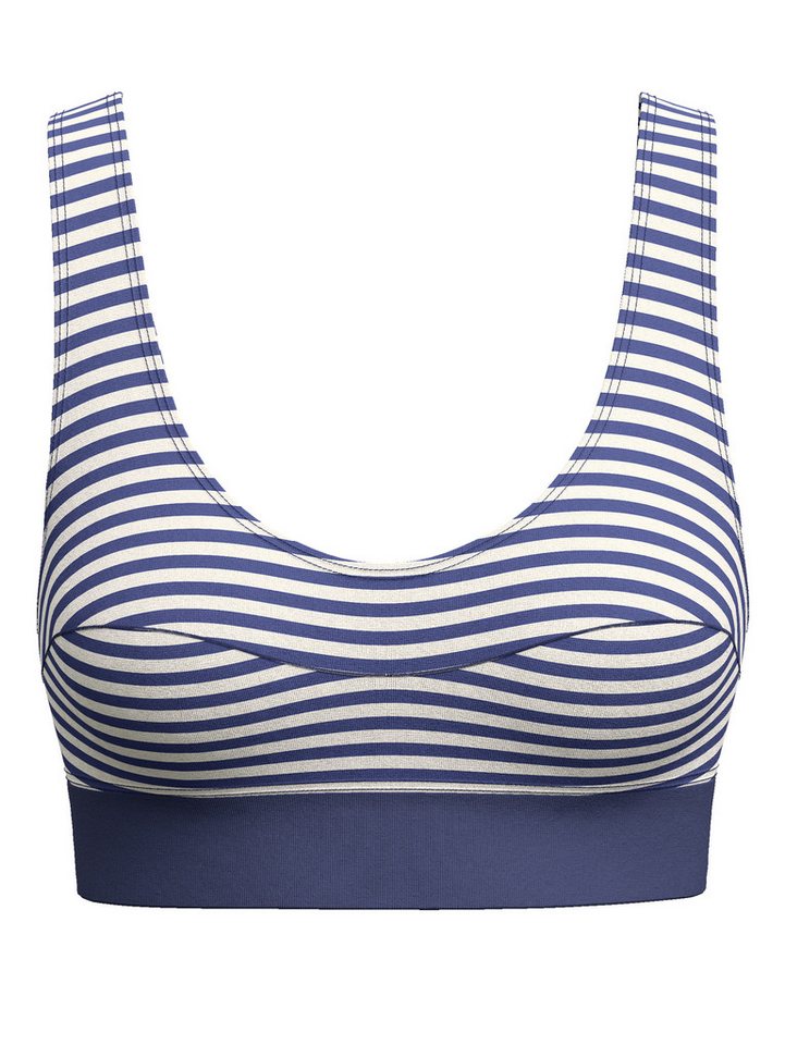 CALIDA Bustier Elastic Damen (1-tlg) weicher Softbund, breite Träger und natürlicher Halt