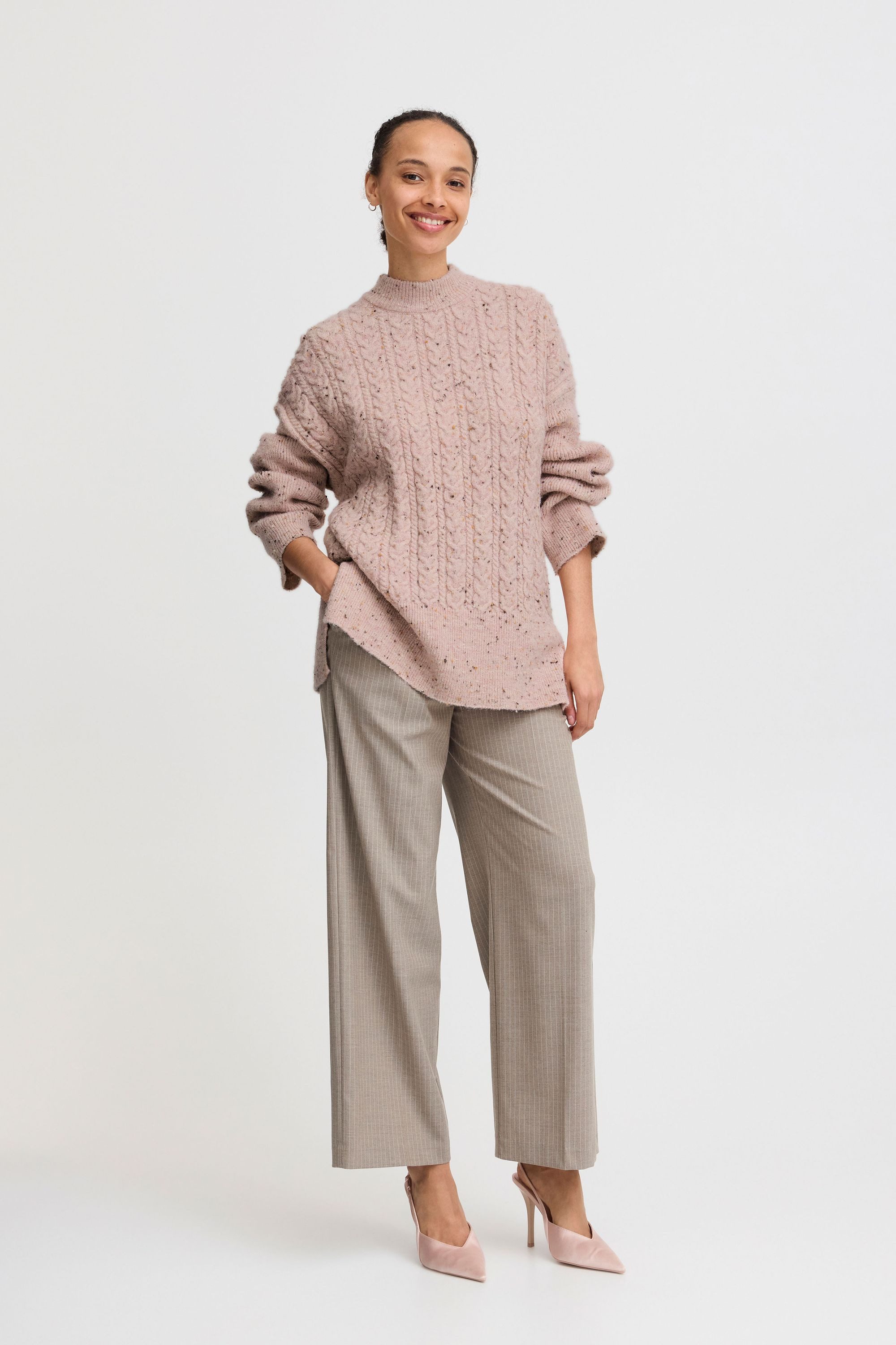 b.young Strickpullover BYNATA CABLE JUMPER modischer günstig online kaufen
