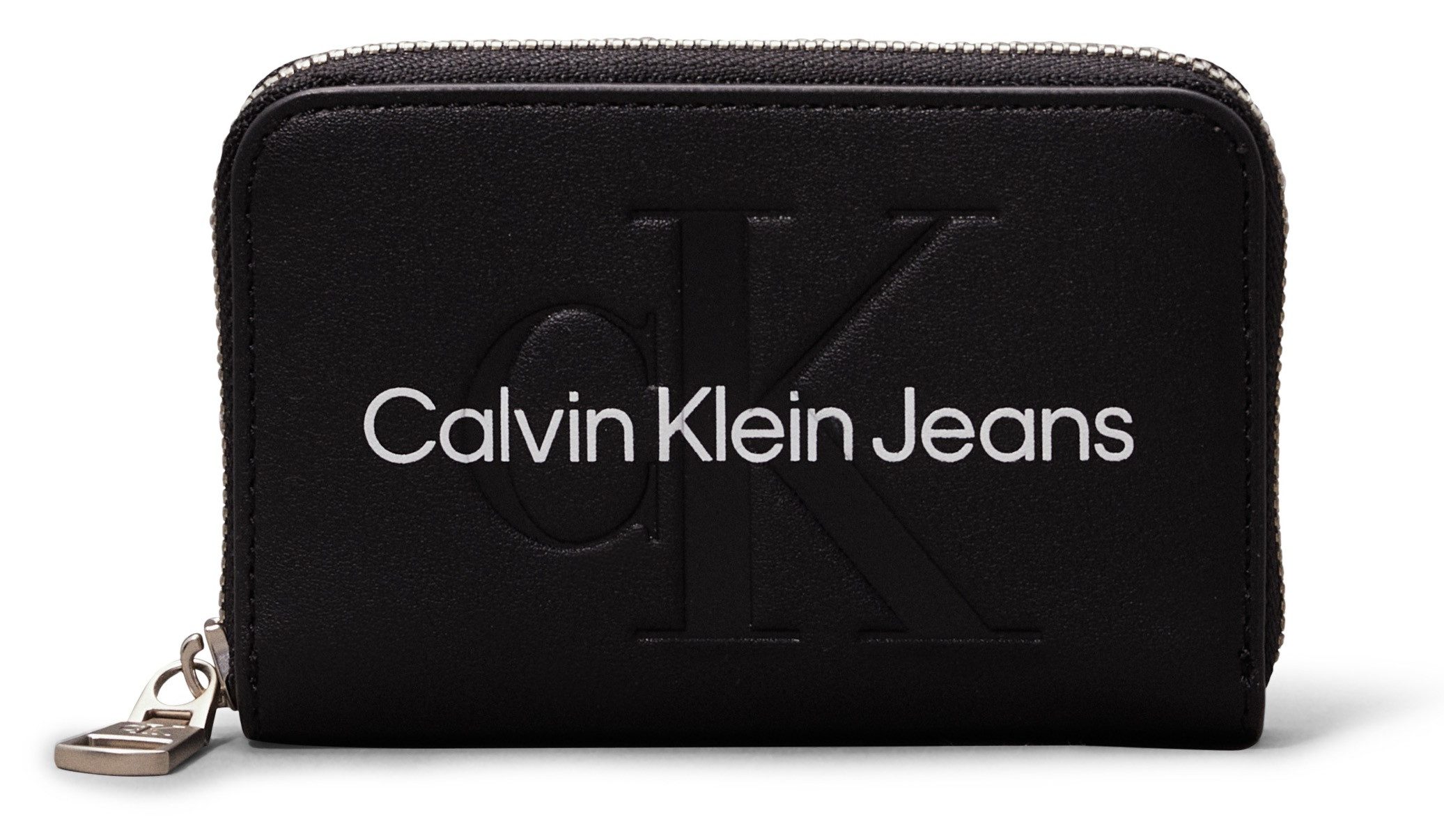 Calvin Klein Jeans Geldbörse SCULPTED MED ZIP AROUND MONO, Portemonnaie Damenbörse