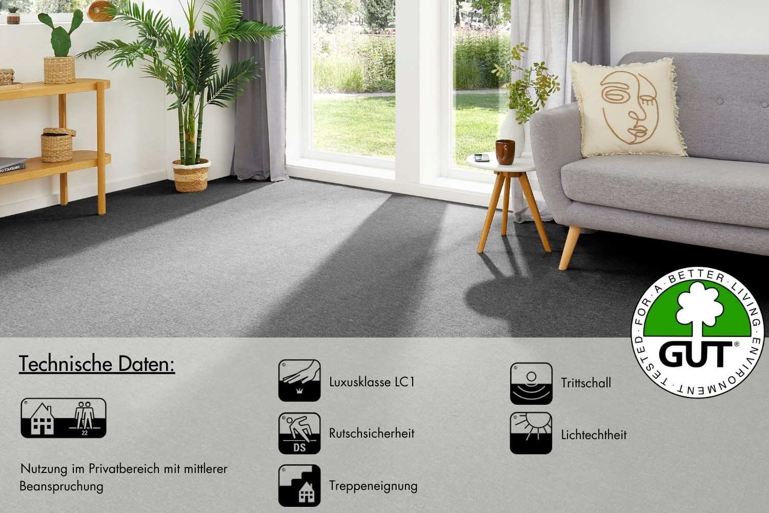Andiamo Teppichboden Henry, 2 m breit, günstig online kaufen