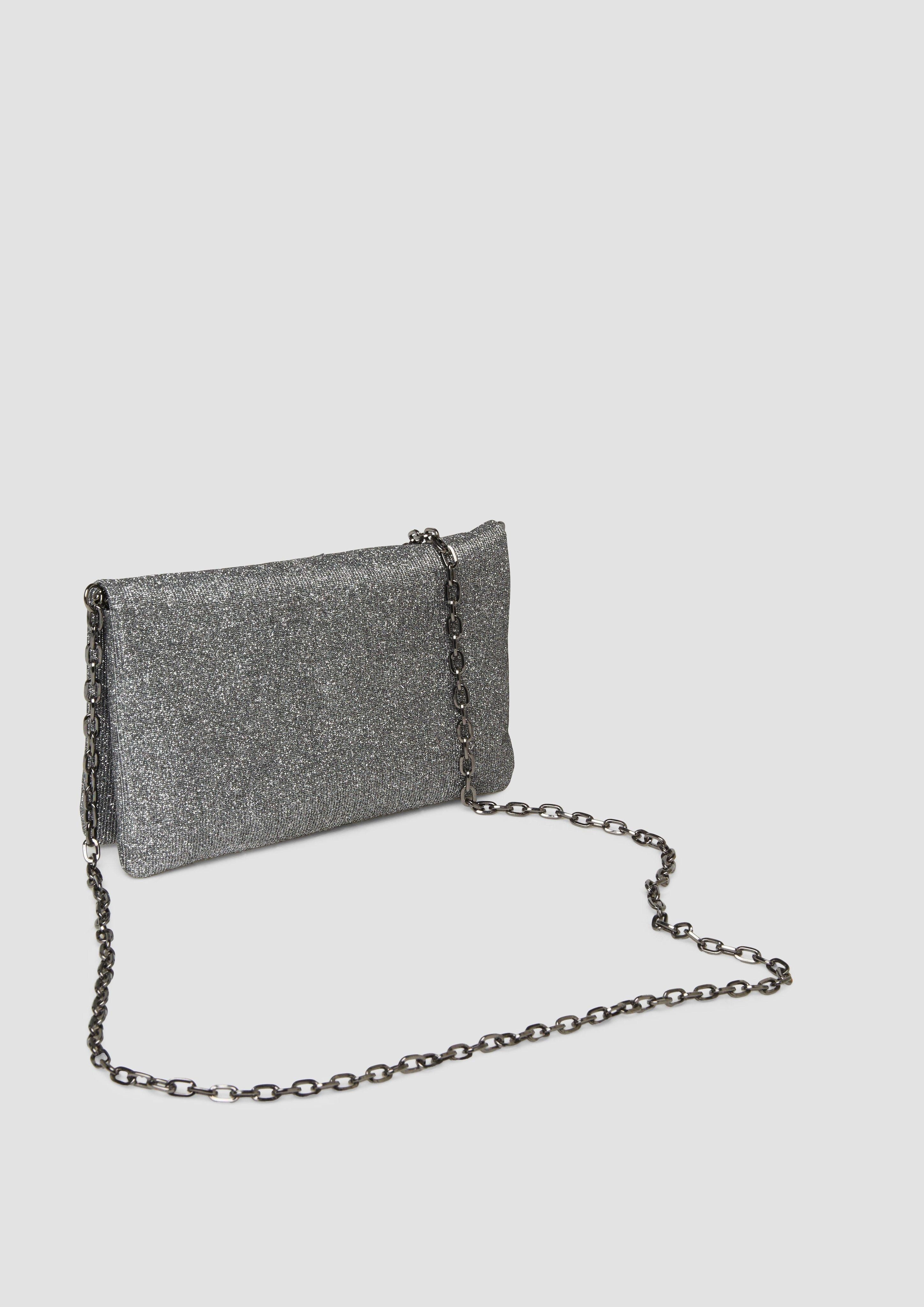s.Oliver Tragetasche Clutch in schimmernder Optik, günstig online kaufen