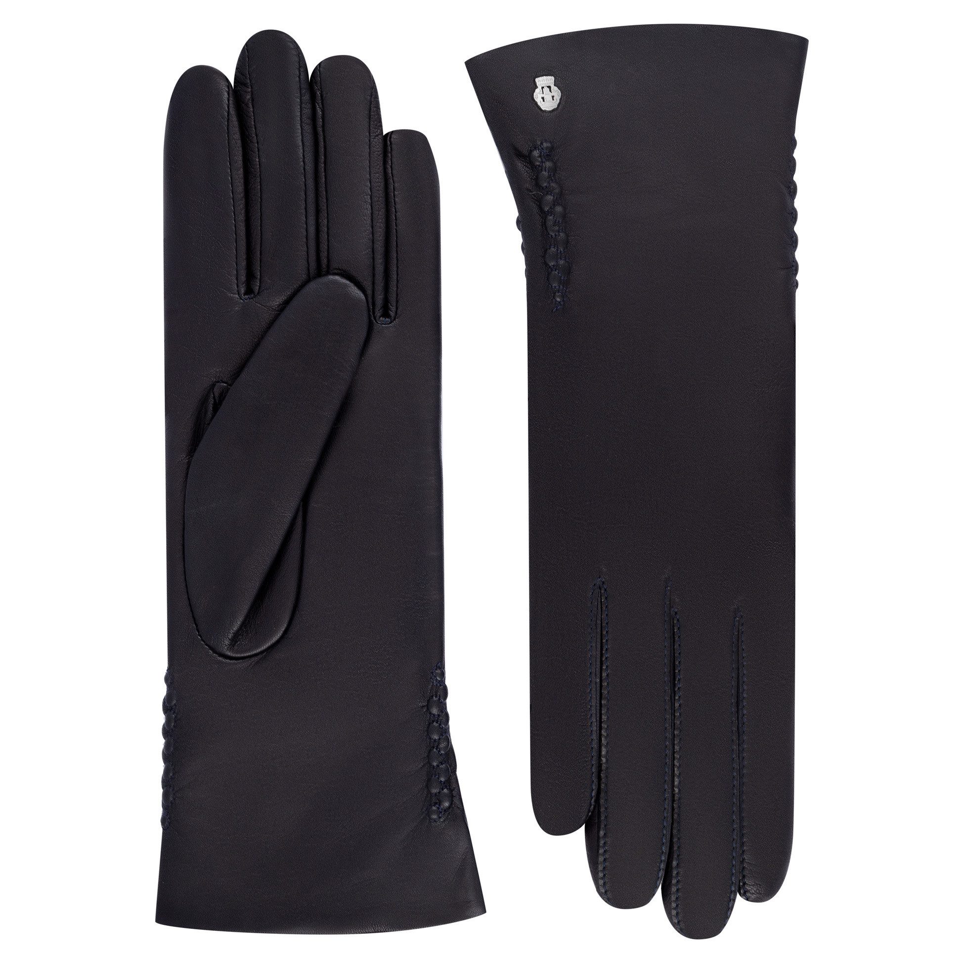 Roeckl Lederhandschuhe Regina Fingerhandschuhe mit Ziernaht günstig online kaufen