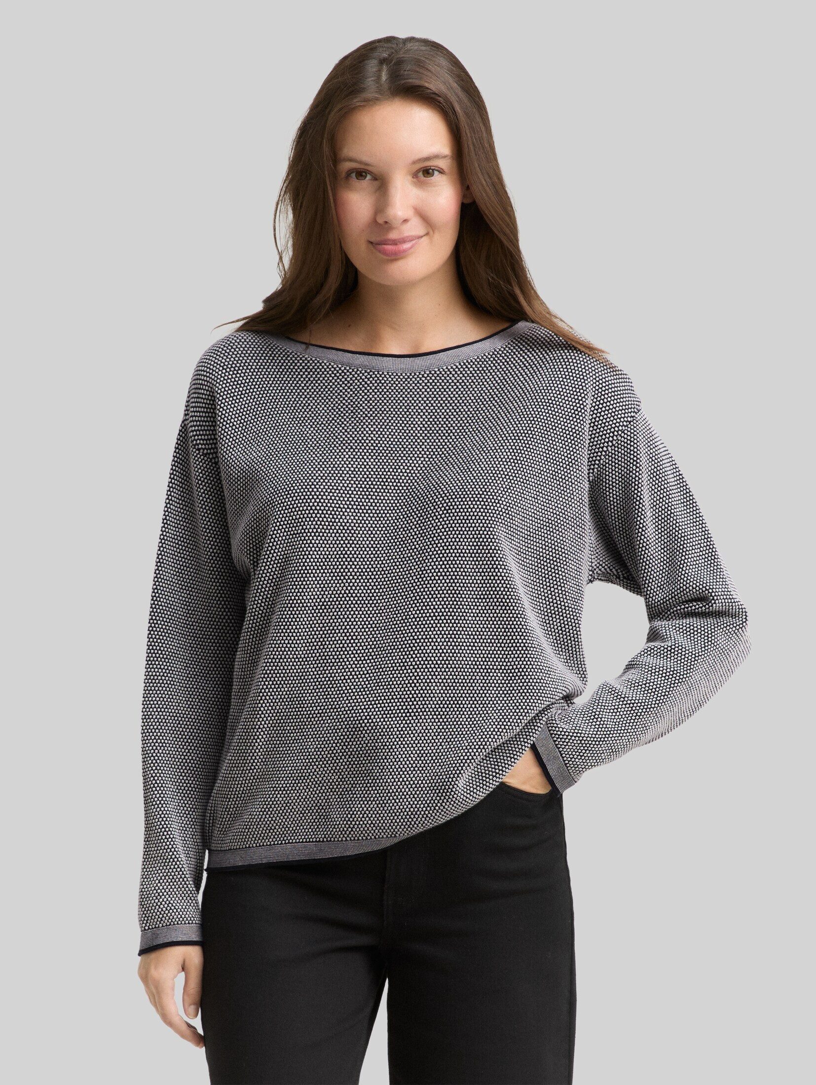 TOM TAILOR Strickpullover Pullover & Strickjacken Loose Fit Strickpullover aus Baumwolle