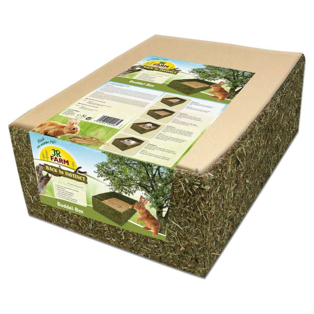 JR Farm Tier-Intelligenzspielzeug Back to Instinct Buddel-Box 5 Liter von JR Farm