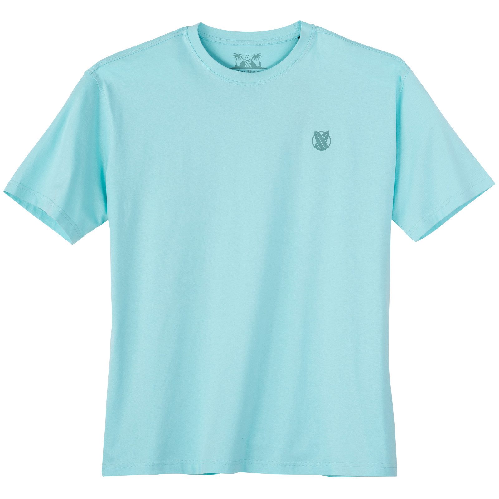Calm Beach Print-Shirt Calm Beach Übergrößen türkis Rückenprint T-Shirt günstig online kaufen