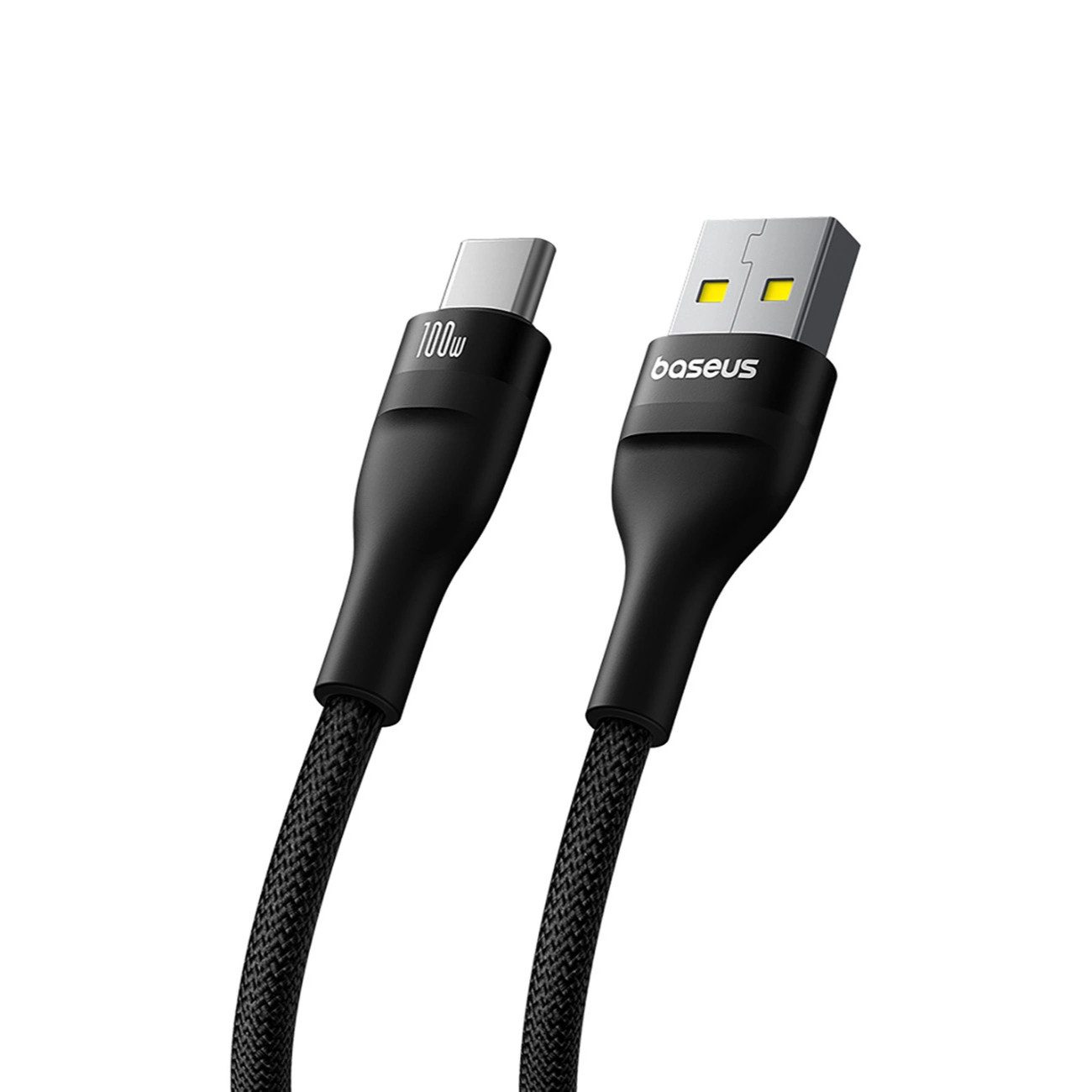 Baseus Flash USB-Kabel, USB-C (200 cm), USB-A/USB-C Kabel 100W, 2m, Schnellladen & Datenübertragung