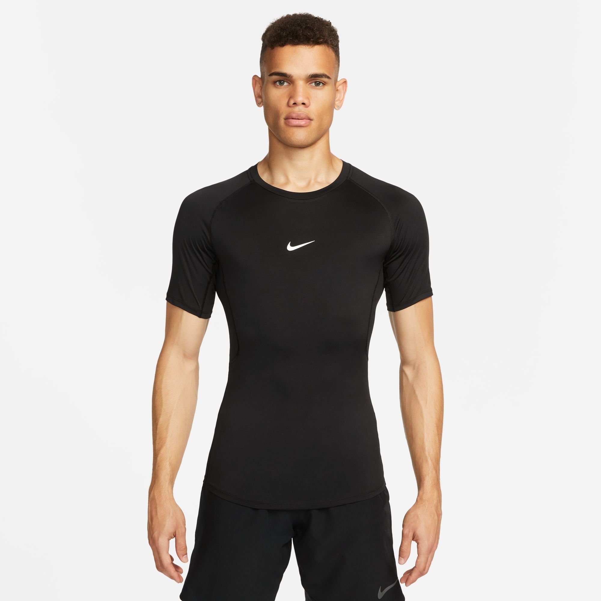 Nike Trainingsshirt PRO TOP DRI-FIT MEN'S TIGHT SHORT-SLEEVE