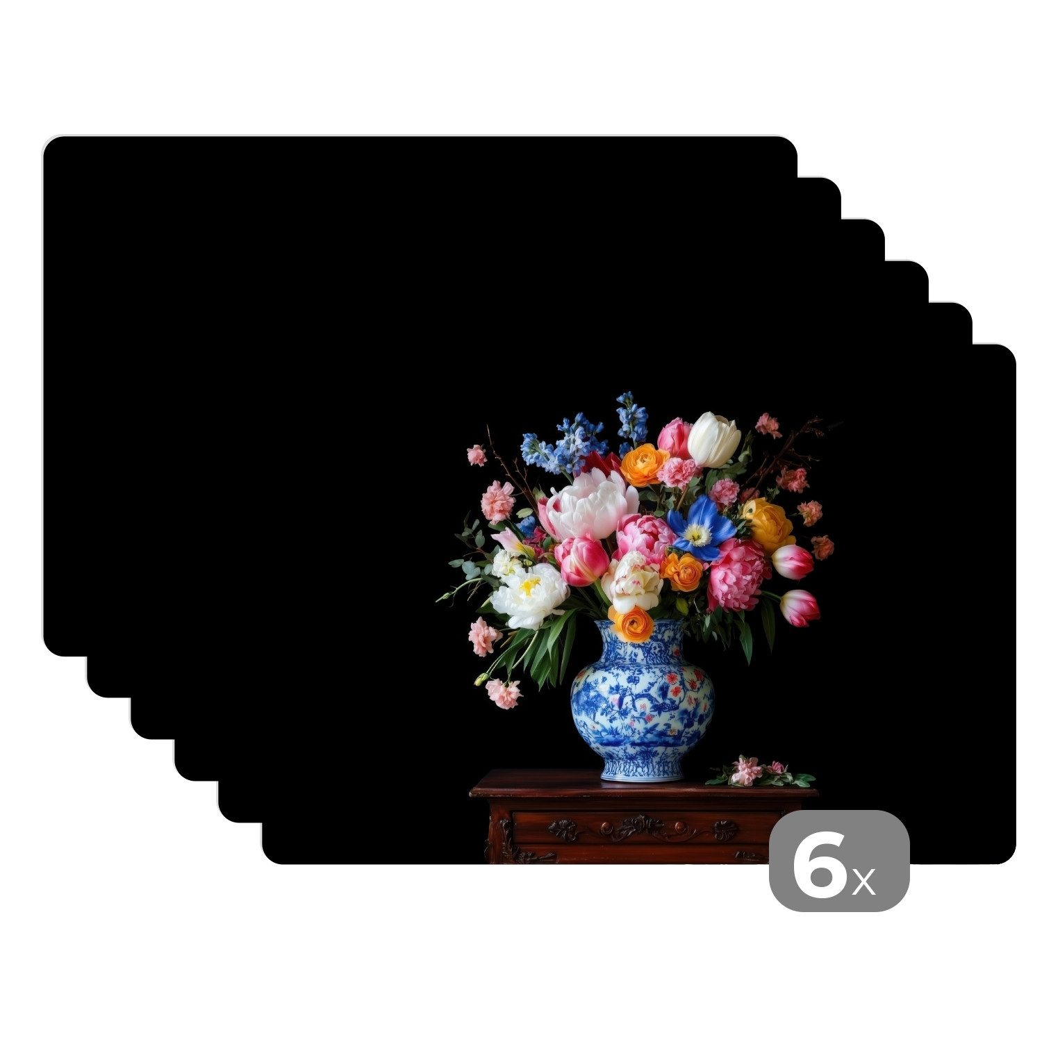 MuchoWow Platzset Rosen - Blumen - günstig online kaufen