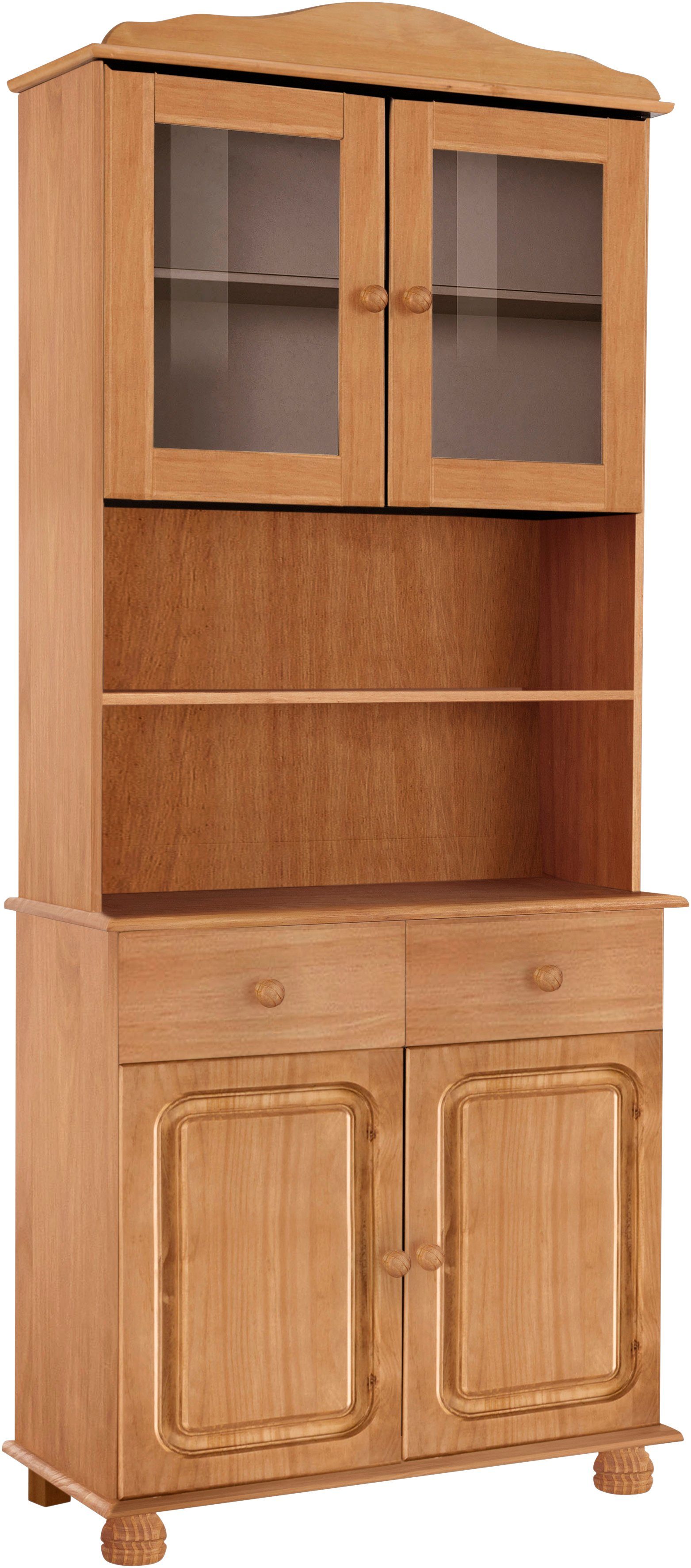 OTTO home Buffet Mette (2-St) Mit grosser Schublade und viel Stauraum hinter 4 Türen, Höhe 181cm