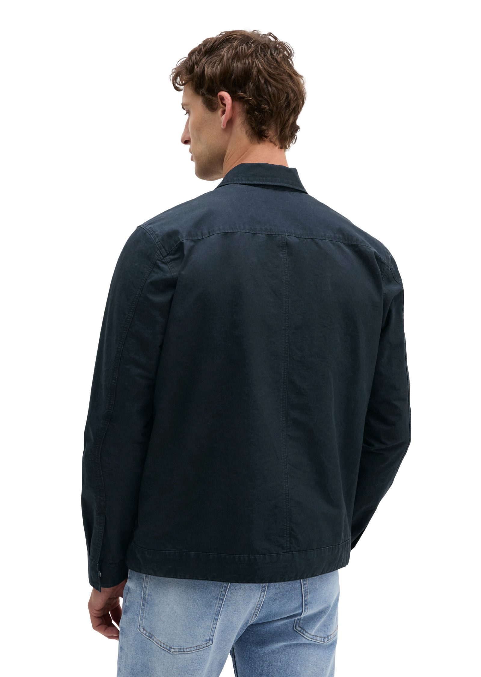 Marc O'Polo Kurzjacke aus Bio-Baumwolle und Leinen