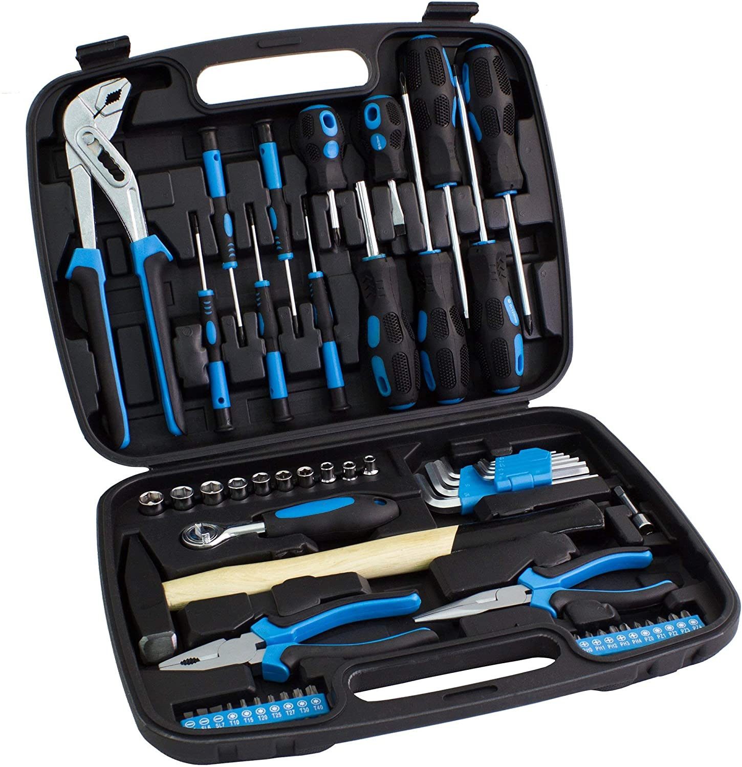 Karcher Werkzeugset 57-teilig, (57-tlg), Chrom Vanadium & Karbonstahl, im Koffer