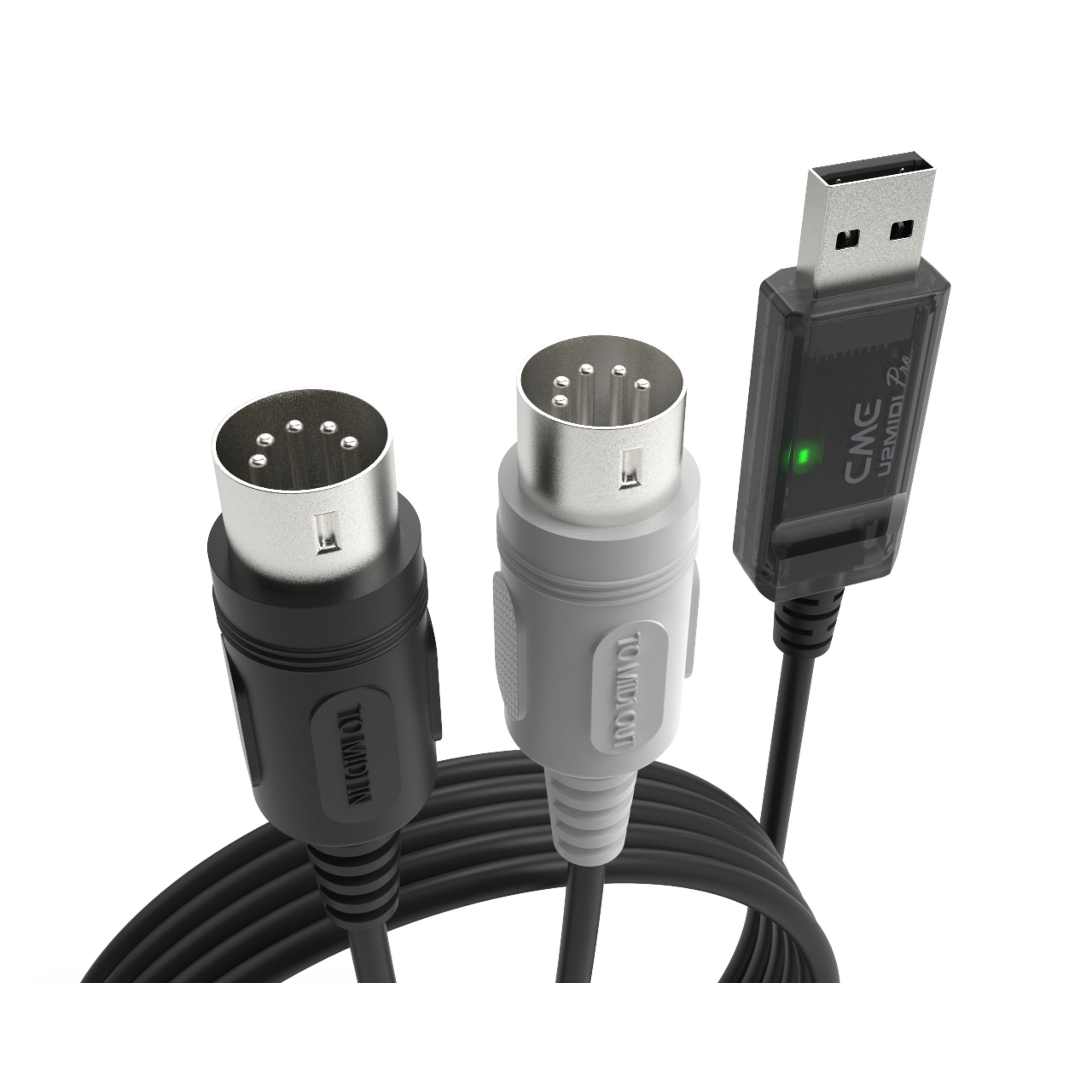 CME Masterkeyboard (MIDI-Geräte für Tasteninstrumente, MIDI-Tools), U2MIDI Pro - MIDI-Tool für Keyboards