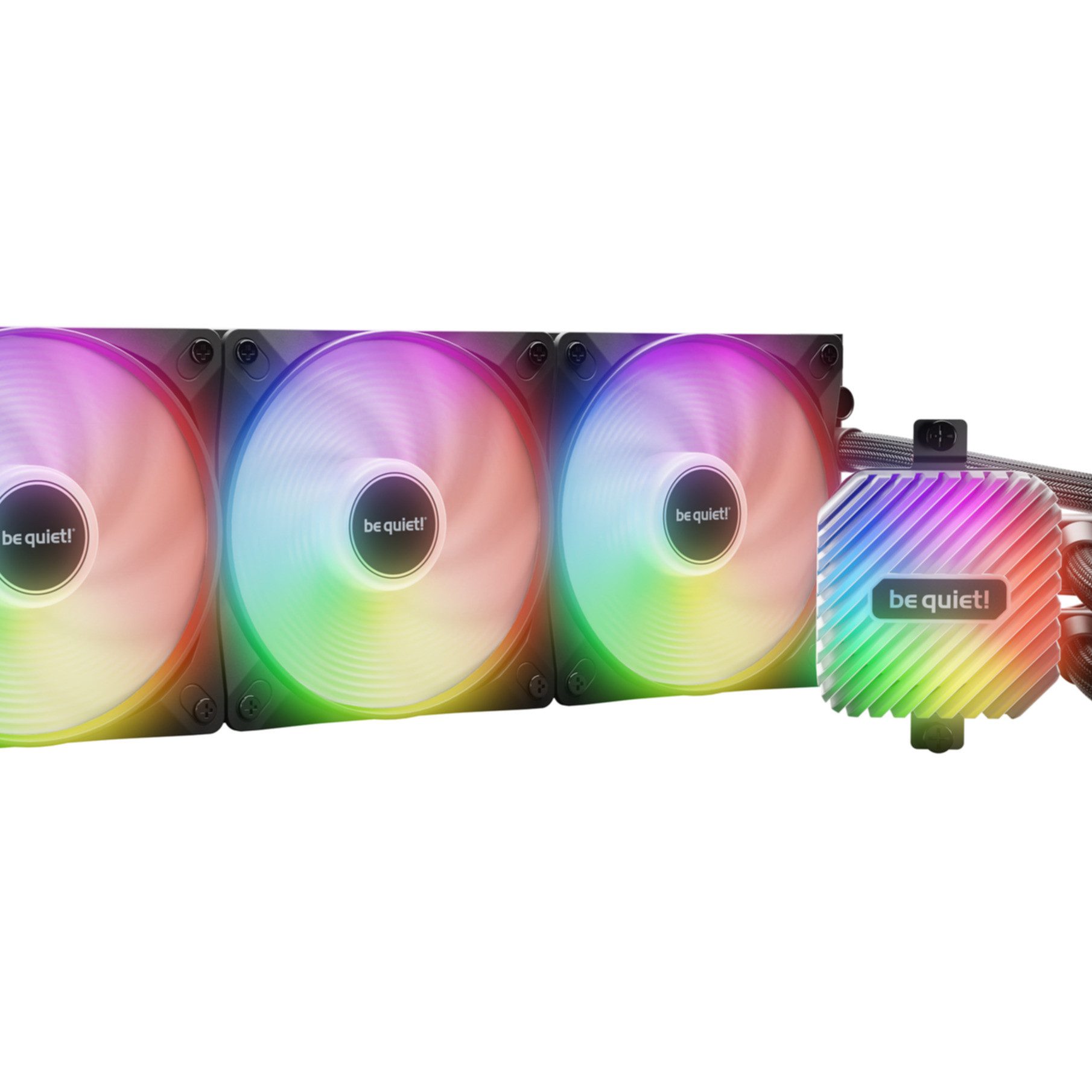 be quiet! Gehäuselüfter LIGHT LOOP 360mm Black