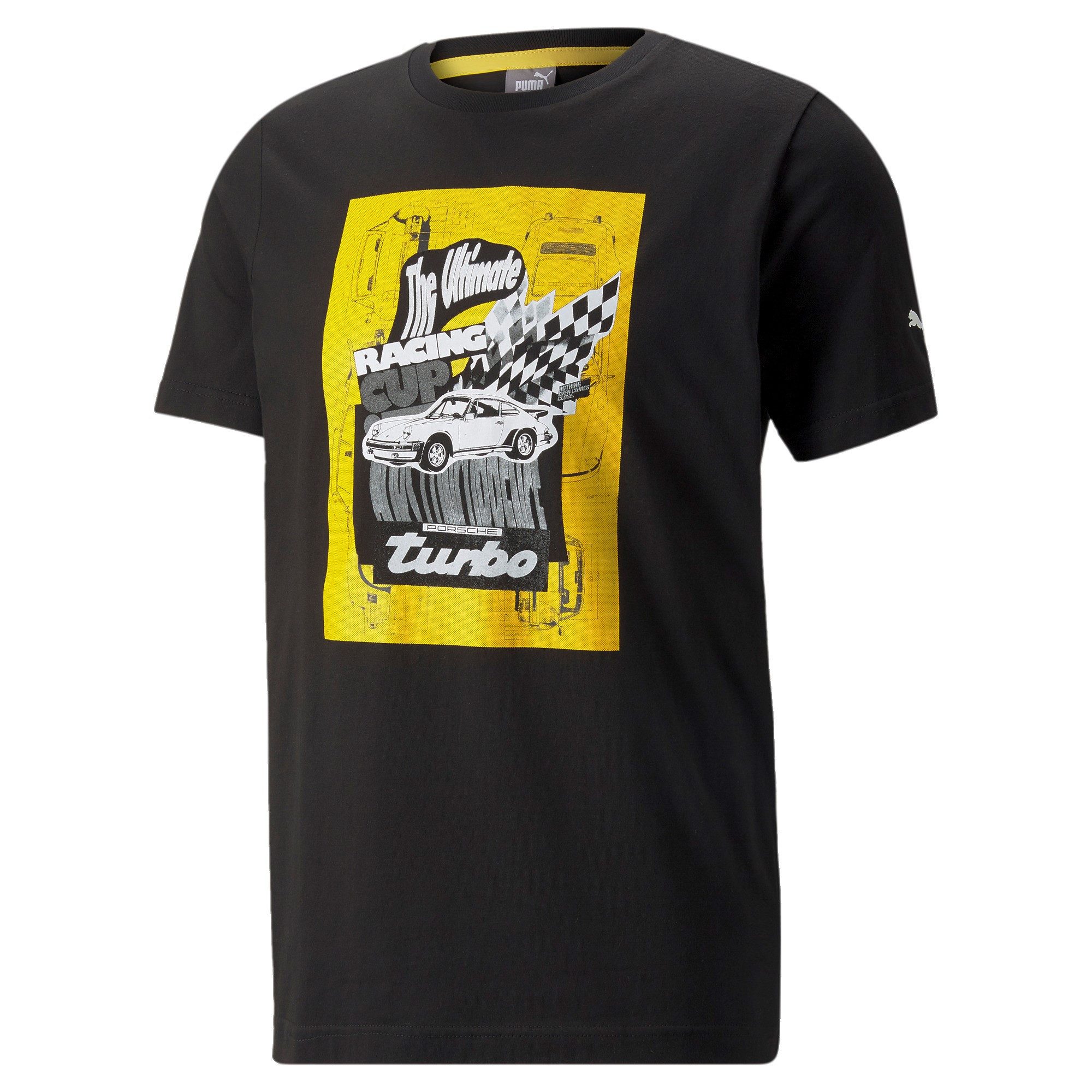 Porsche Motorsport T-Shirt Porsche Legacy Puma T-Shirt "Turbo Graphic" - schwarz
