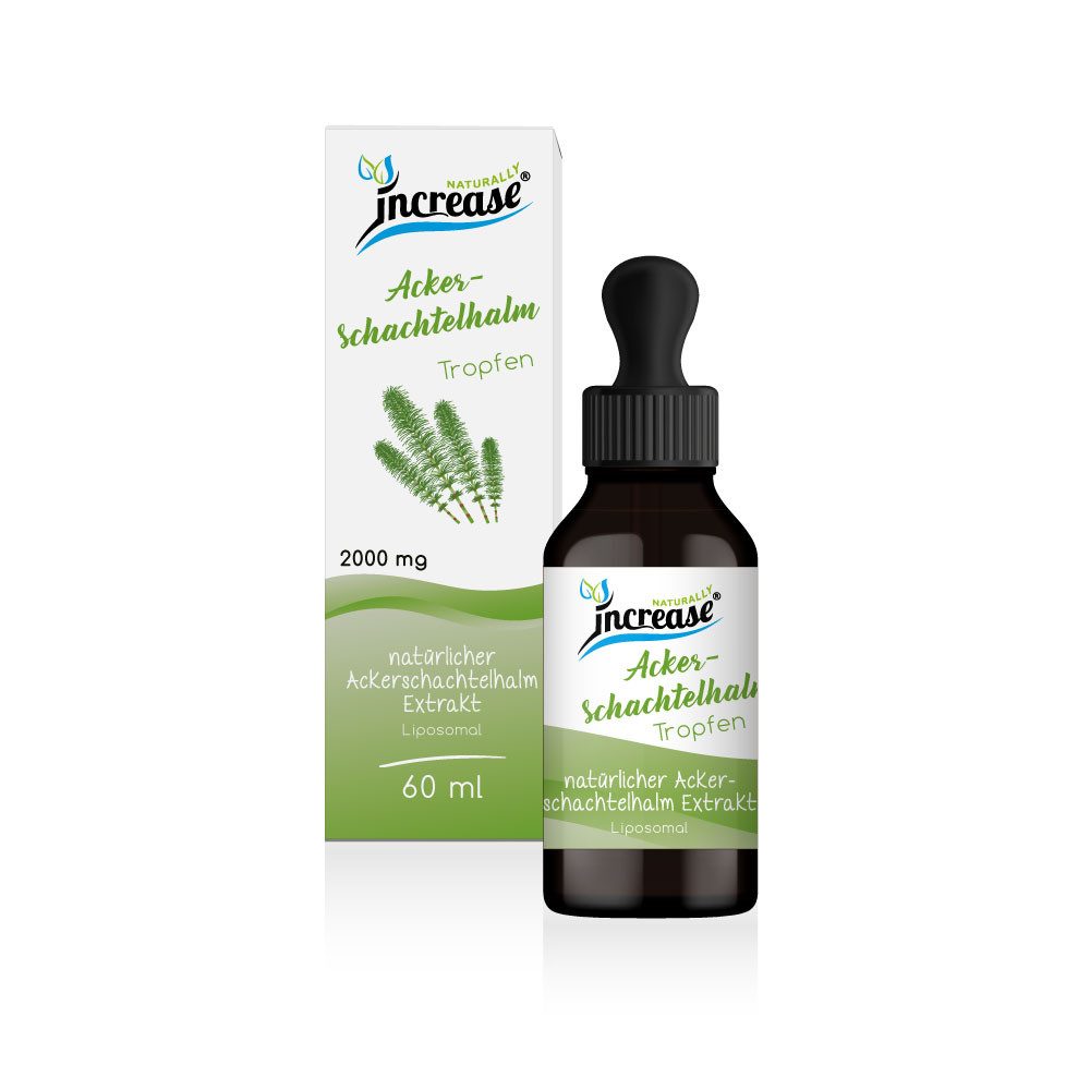 increase NATURALLY Liposomales Ackerschachtelhalm - (60.000mg pro Packung) 2000mg pro Tag Tropfen, 60 ml