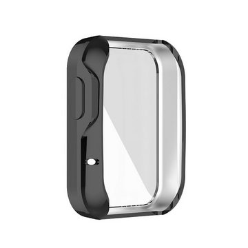 Wigento Smartwatch-Hülle Für Xiaomi Redmi Watch TPU Watch Gehäuse Case Hülle Case Cover Schutz