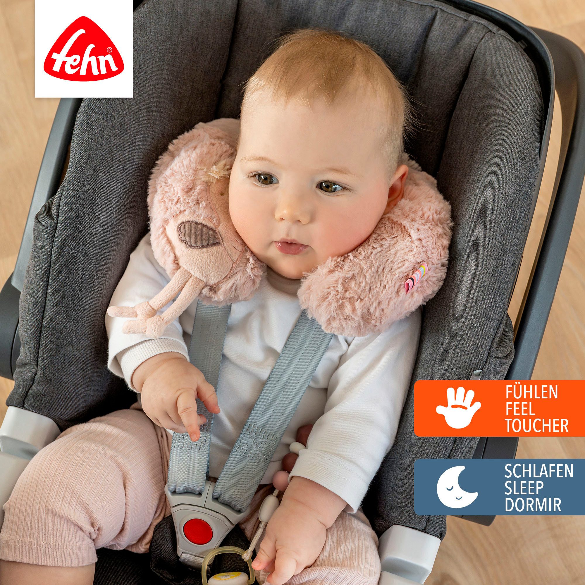 Fehn Nackenkissen Lazy, Crazy & Pink, günstig online kaufen