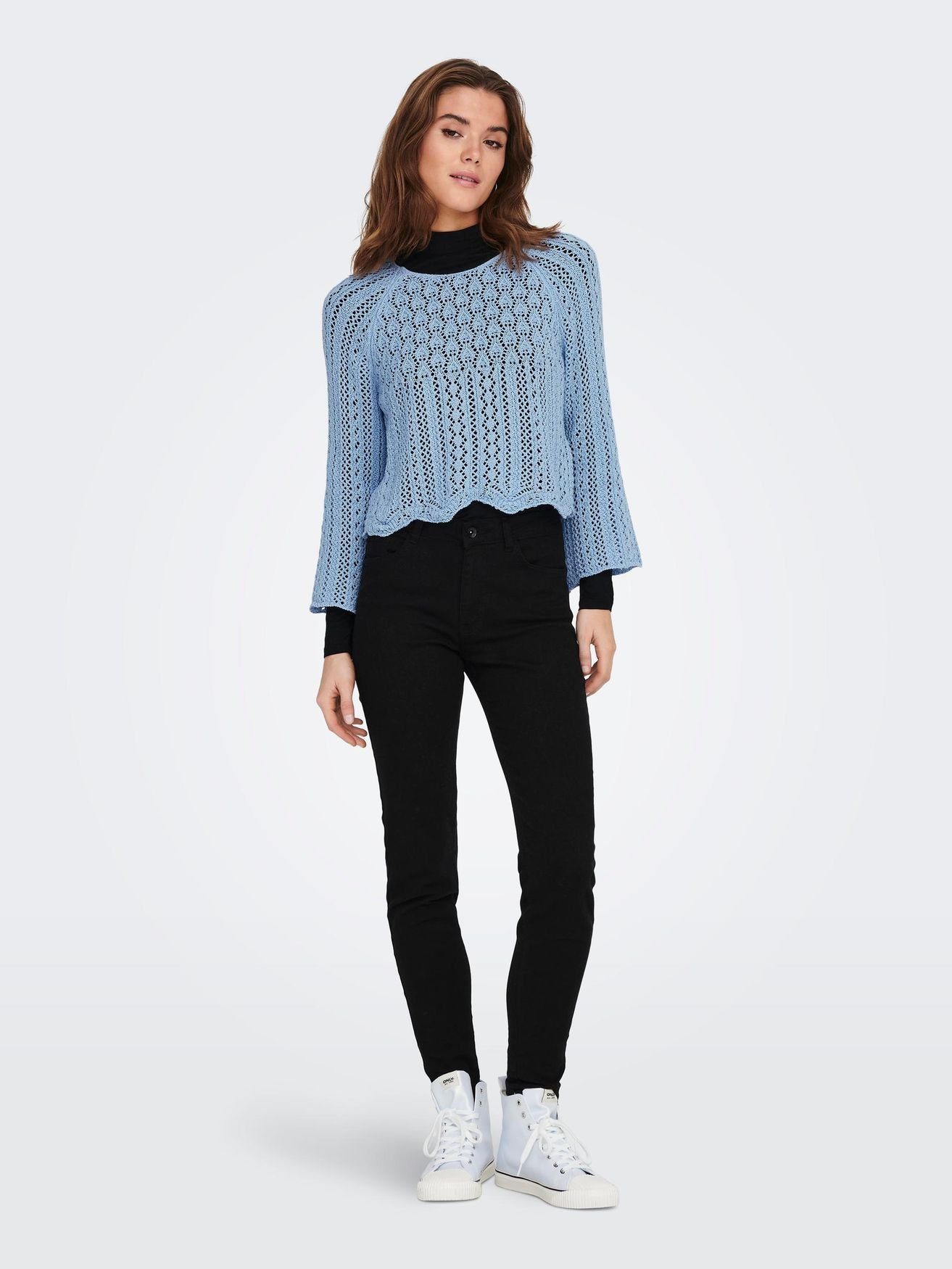 ONLY Strickpullover ONLNOLA LIFE 3/4 PULLOVER günstig online kaufen