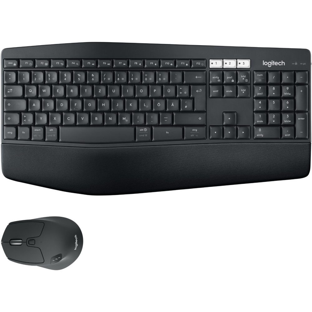 Logitech MK850 - Tastatur & Maus - schwarz Tastatur- und Maus-Set