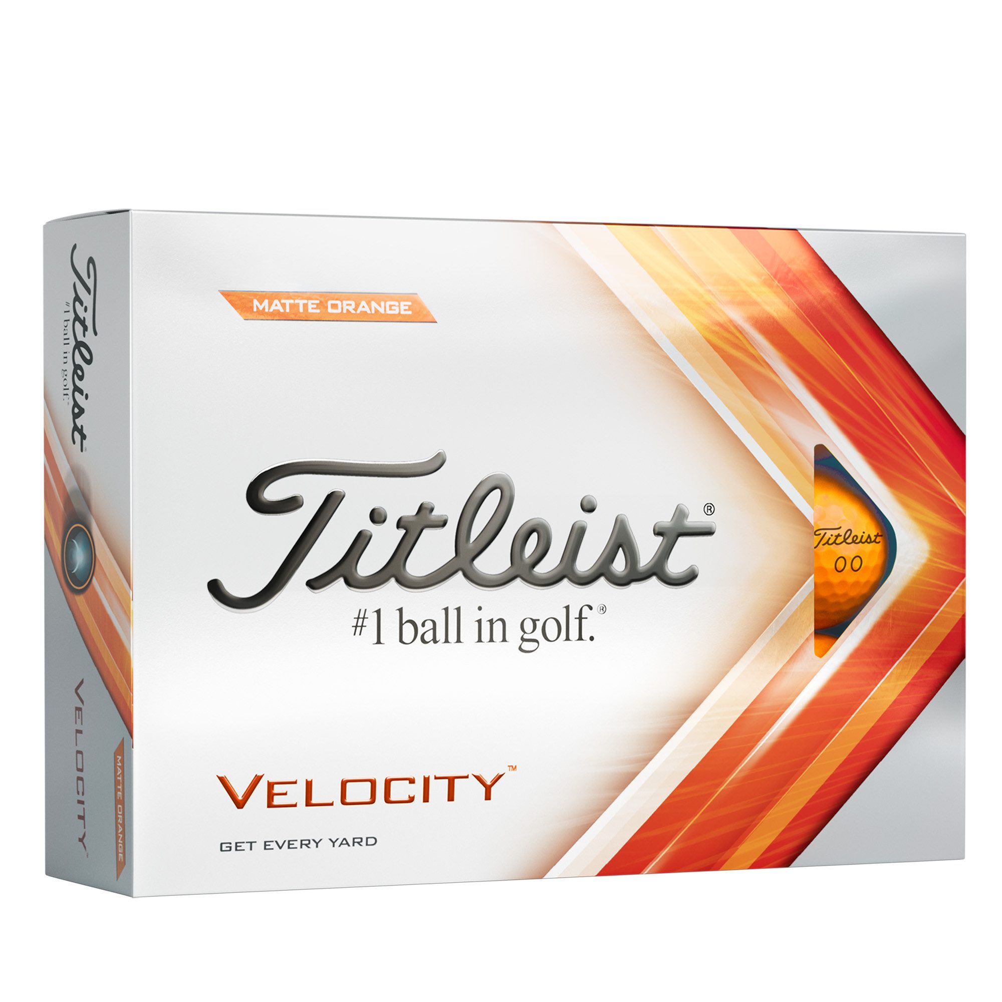 Titleist Golfball Titleist Golfball Velocity Orange 12 Bälle