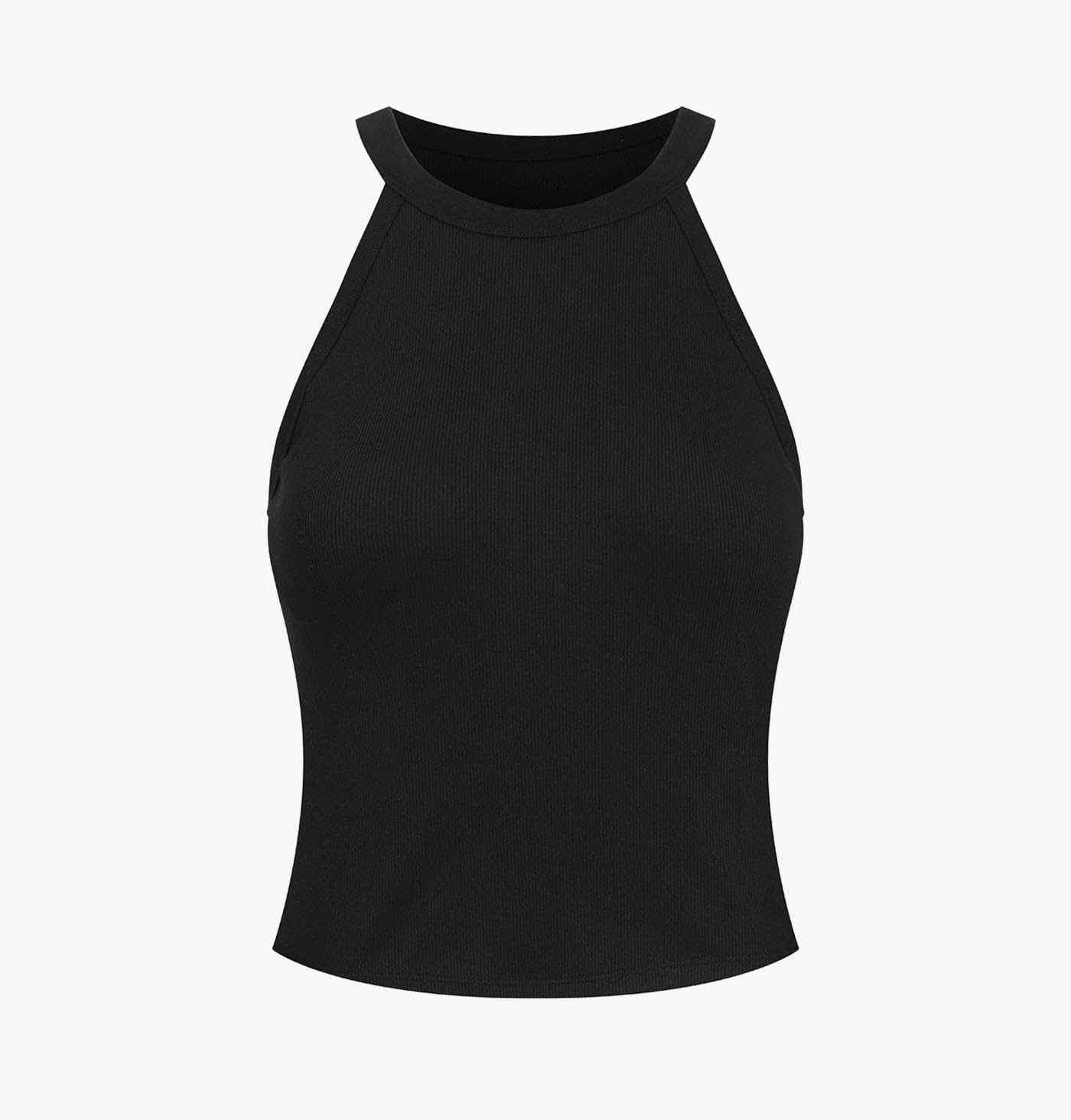 cfab by creamy fabrics BH-Hemd Neckholder Bratop-Schwarz-XL (1-tlg) günstig online kaufen