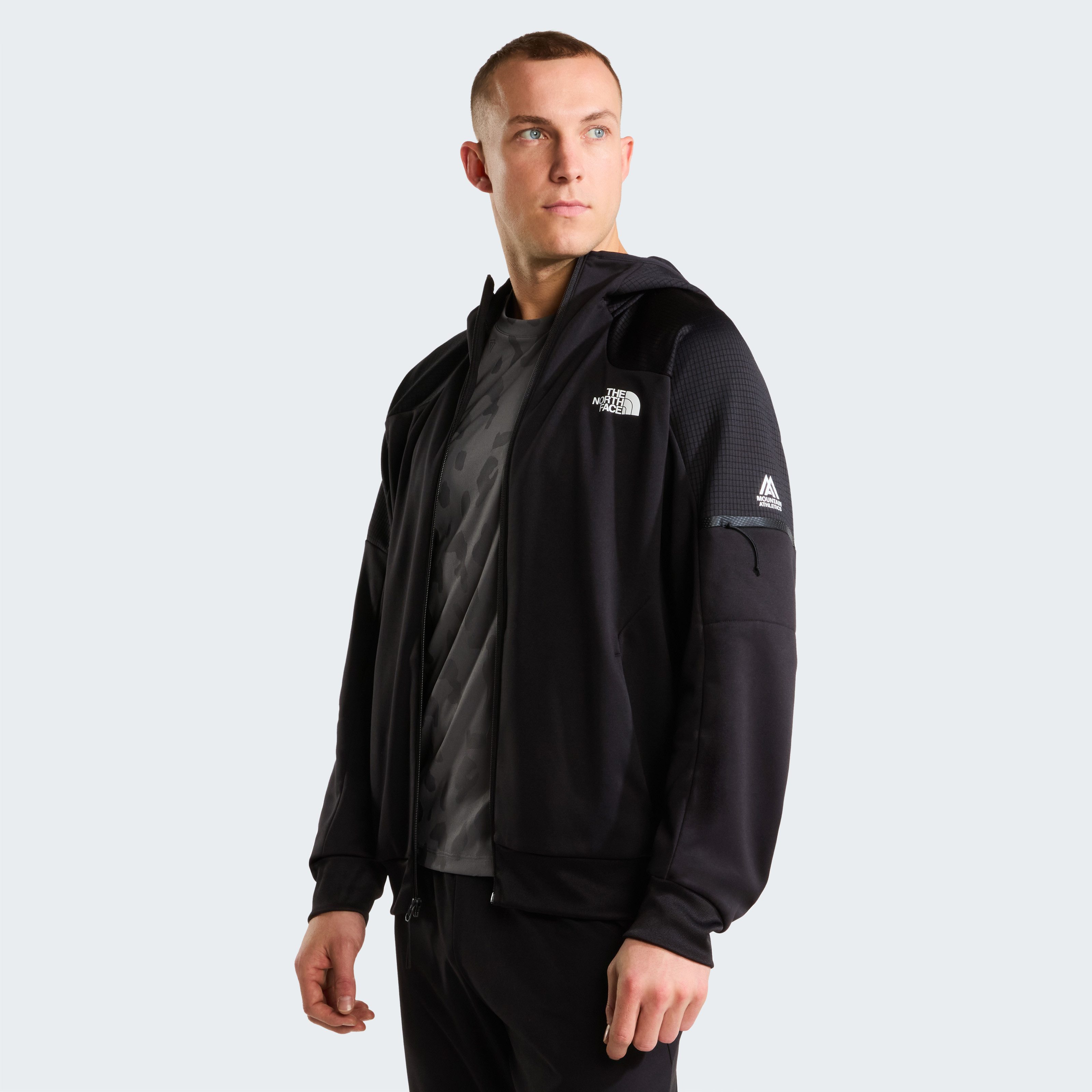 The North Face Funktionsjacke M MOUNTAIN ATHLETICS FULL ZIP FLEECE 2.0 für Erwachsene, sportlicher Look, aus Polyester, klarer Schnitt