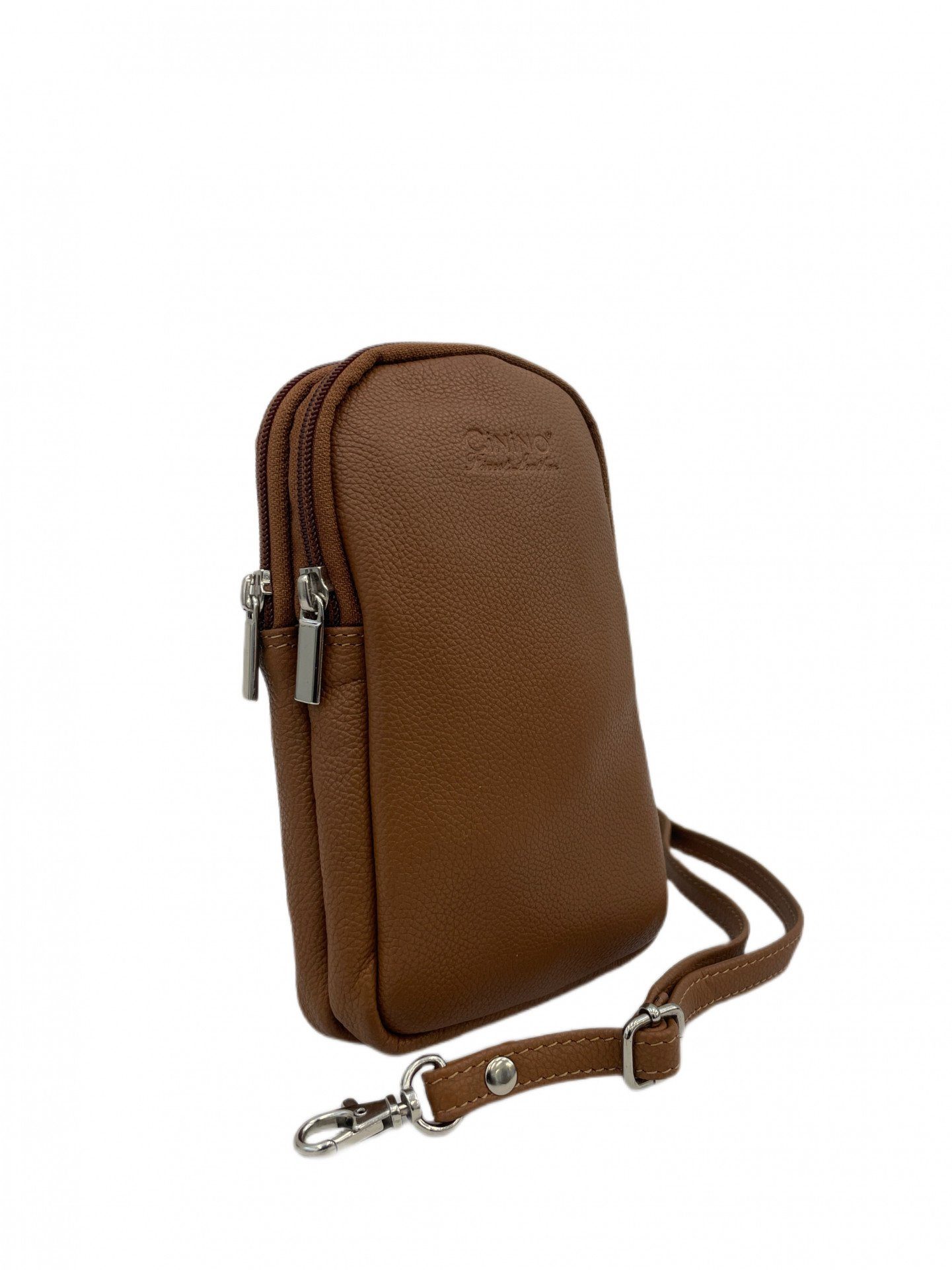 Cinino Handtasche Benja, Handytasche Umhängetasche Ledertasche günstig online kaufen