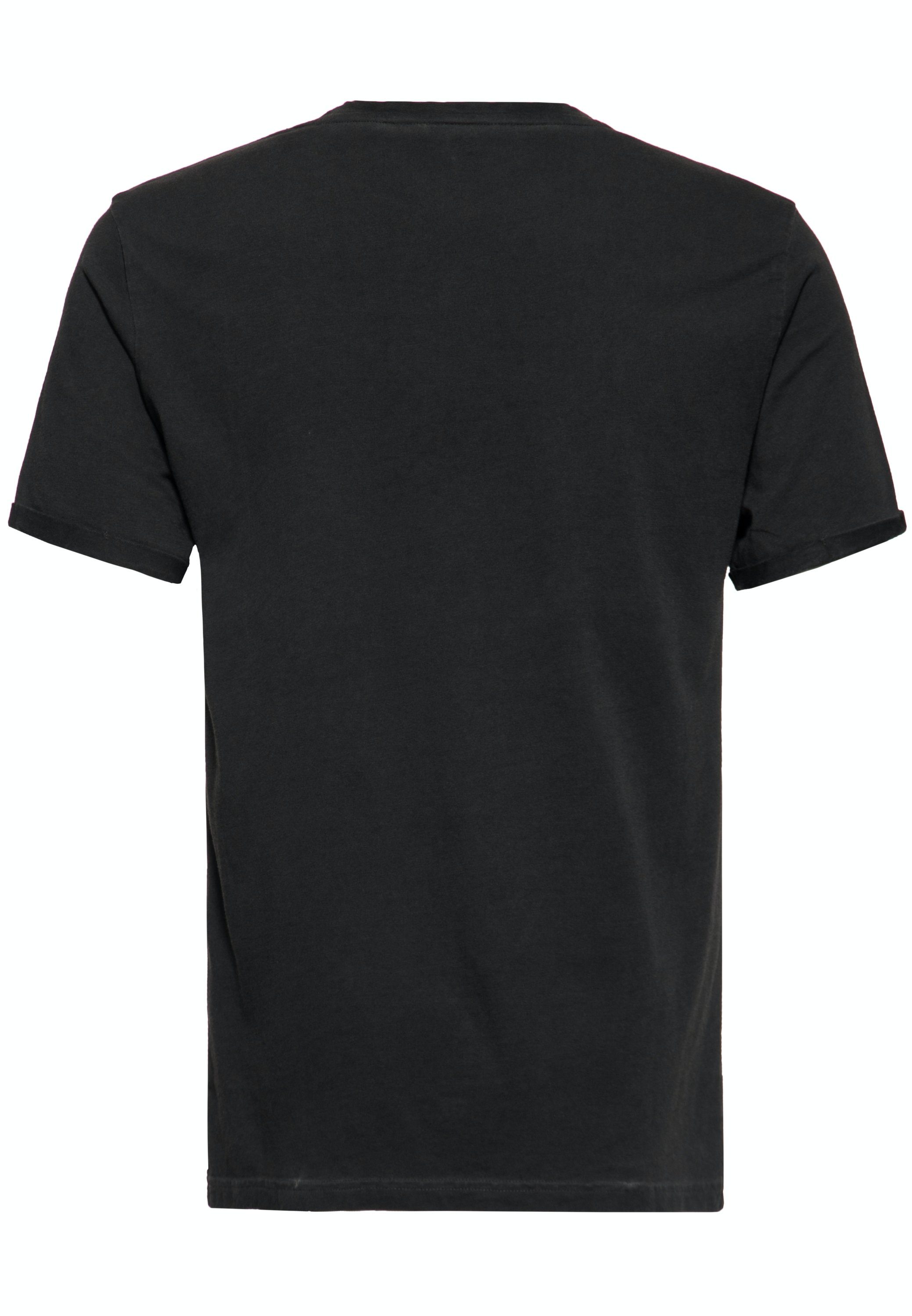 (1-tlg) KingKerosin Goodfellas Oil-Wash-Look individueller Print-Shirt