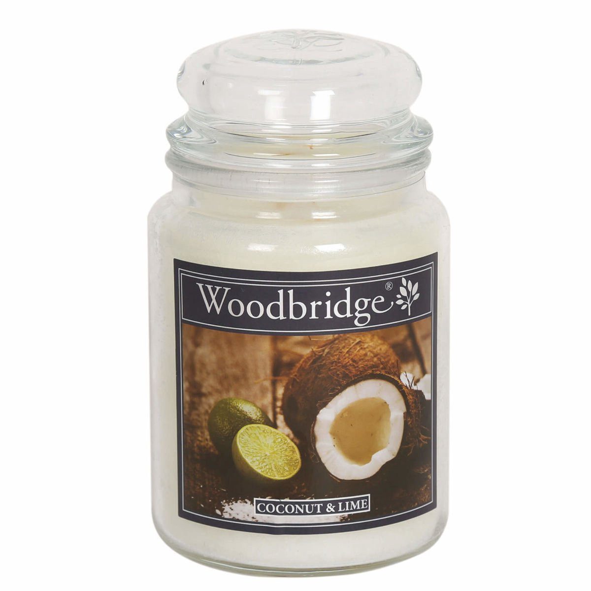 Woodbridge Duftkerze Large Candle Coconut & Lime (1-tlg), im Glas