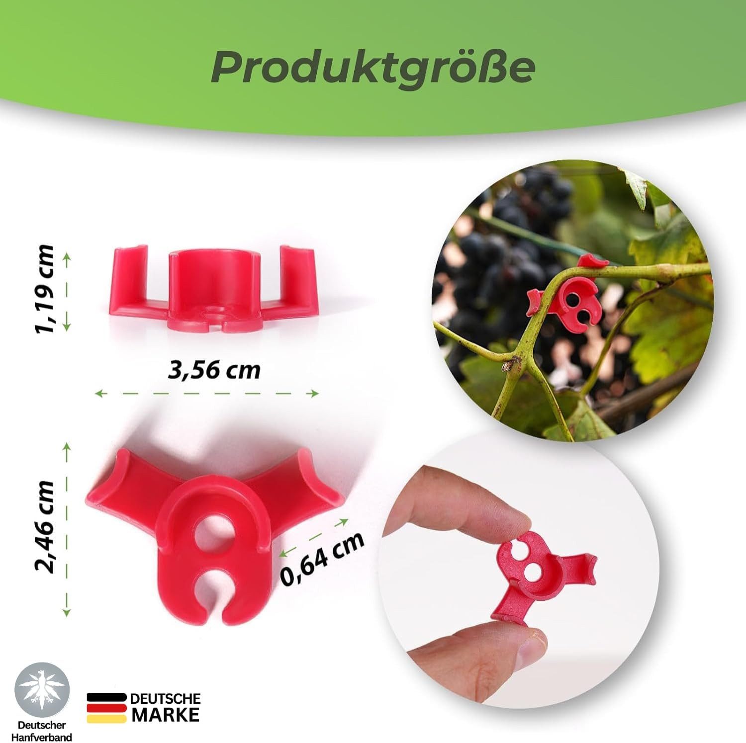Grow Expert Gartenpflege-Set 40 Stück Pflanzenbieger Winkel Grow LST Clips für Low Stress – Bild 5 von 5