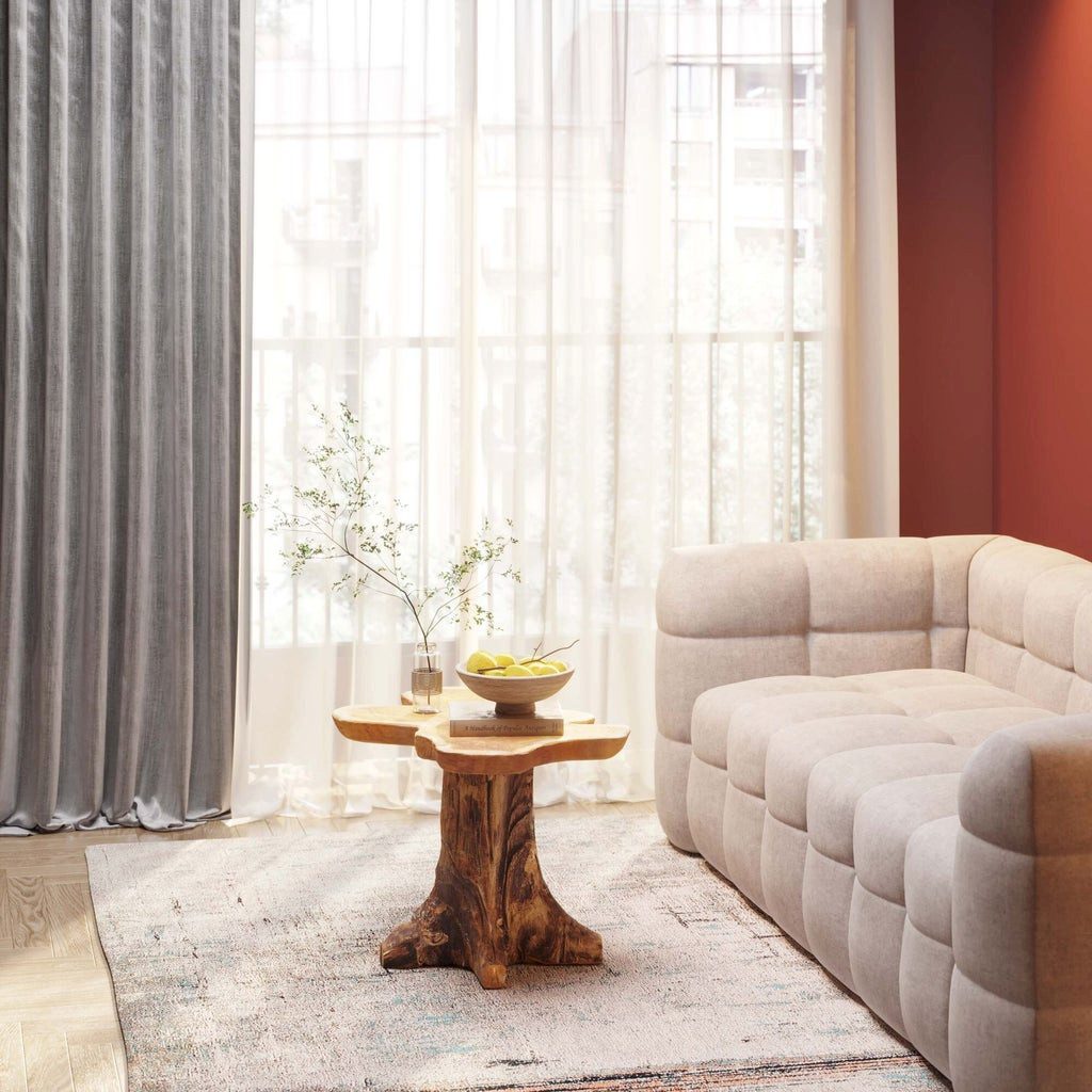 Kare Design Beistelltisch Tree, Massivholz, Unikat