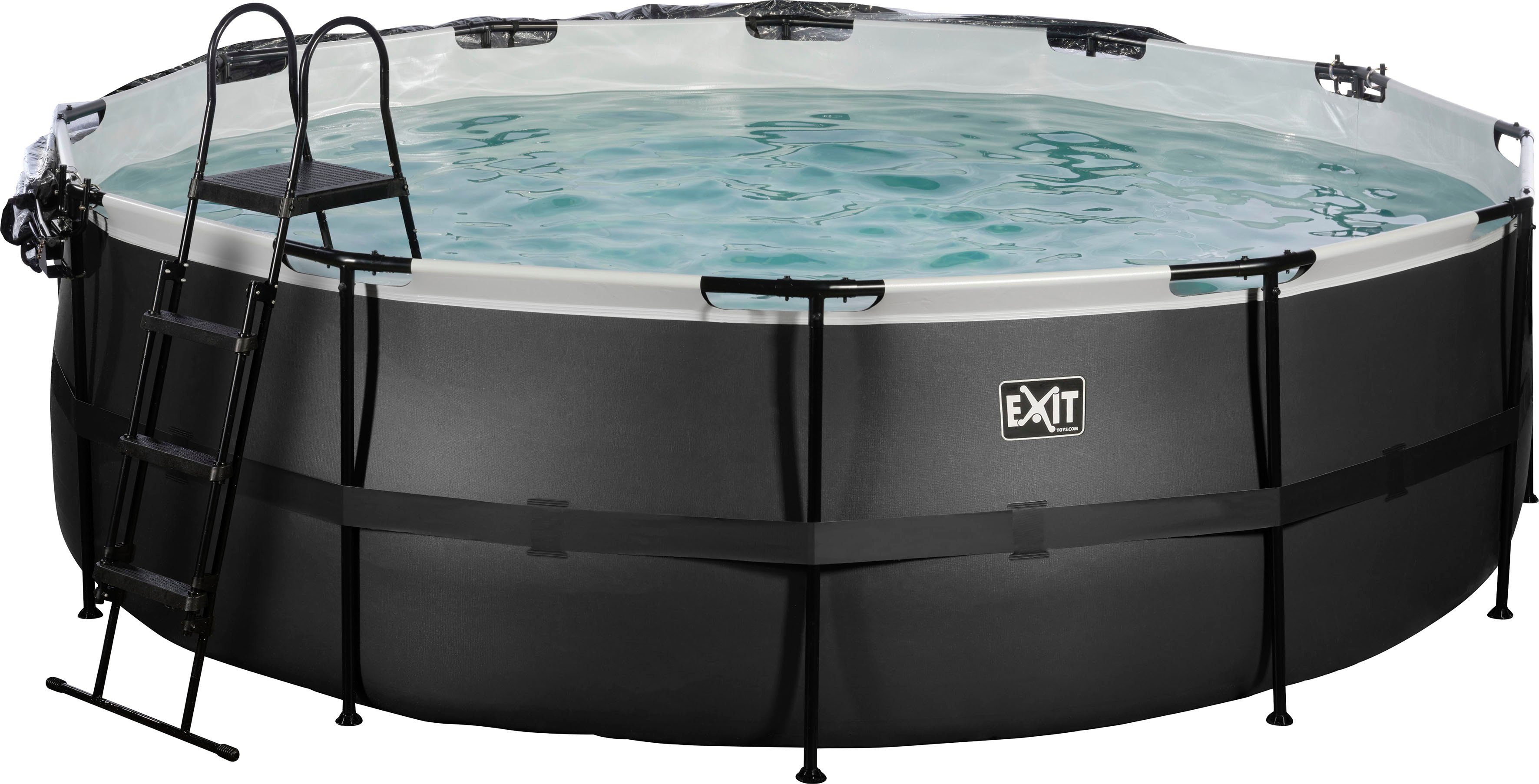 EXIT Framepool inkl. multifunktionaler Poolabdeckung und günstig online kaufen