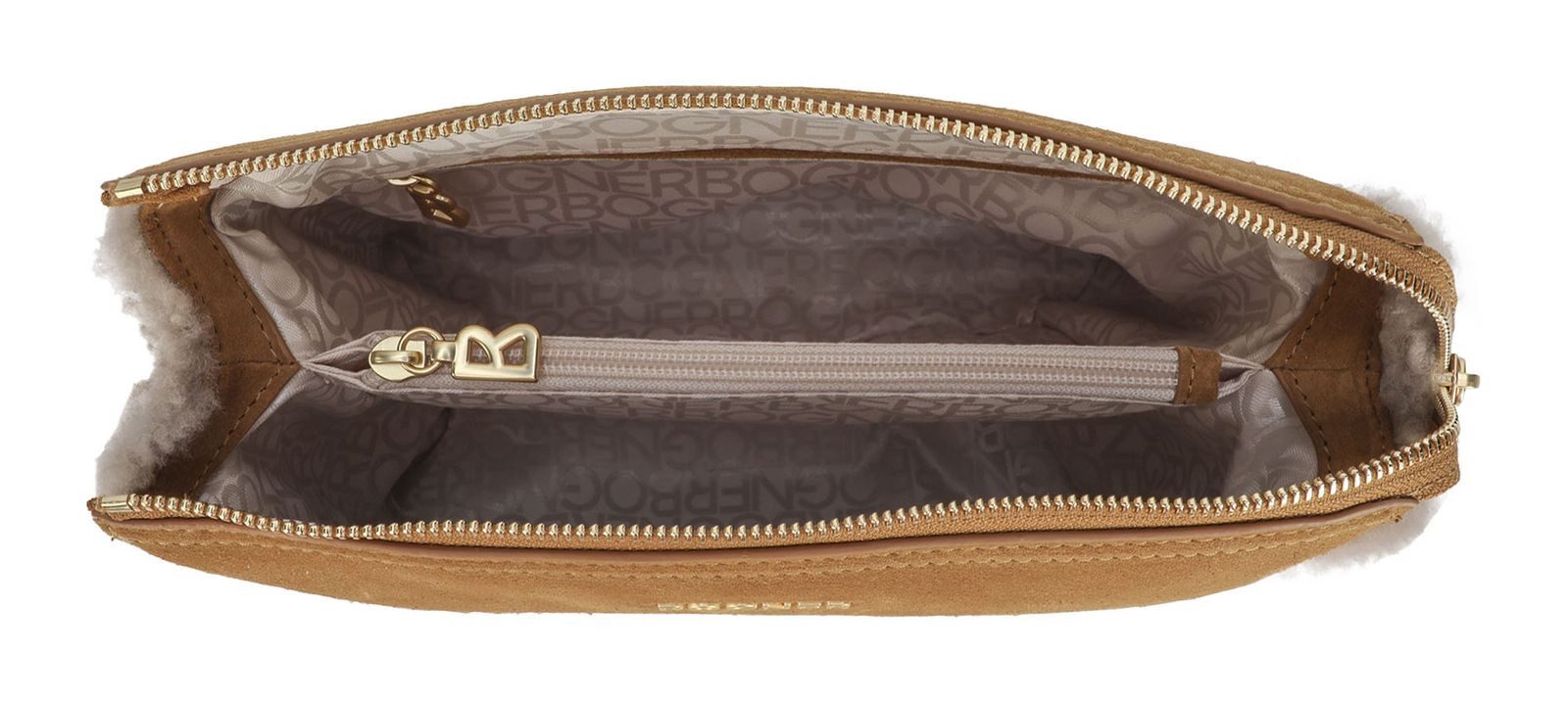 BOGNER Umhängetasche Gulia Shoulderbag, aus echtem Rindsleder