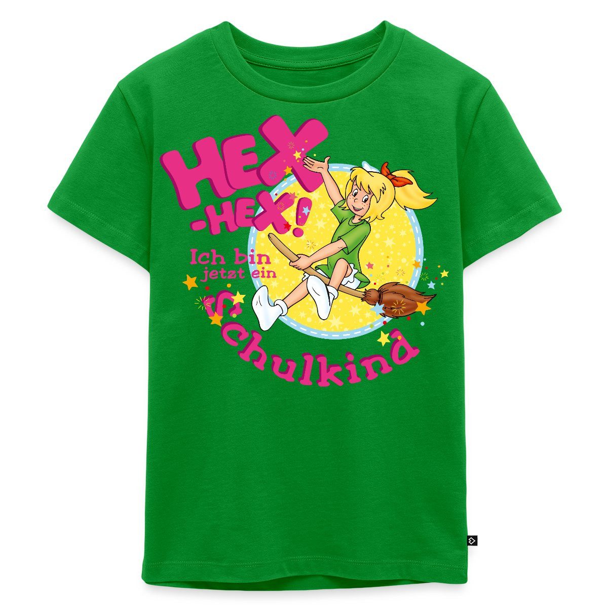 T-Shirt Bibi Blocksberg Ich Bin Jetzt Ein Schulkind Kinder Premium T-Shirt