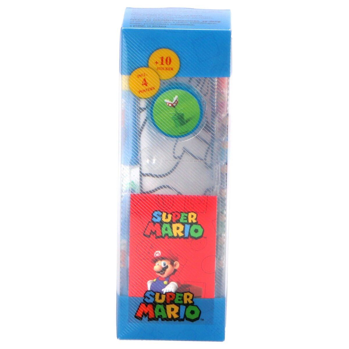 Super Mario Kreativset Super Mario Schreibwaren-Set 35-teiliges Kreativset