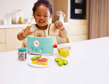 Hape Kinder-Toaster Kling, Pop-Up-Toaster-Set, (12-tlg), aus Holz