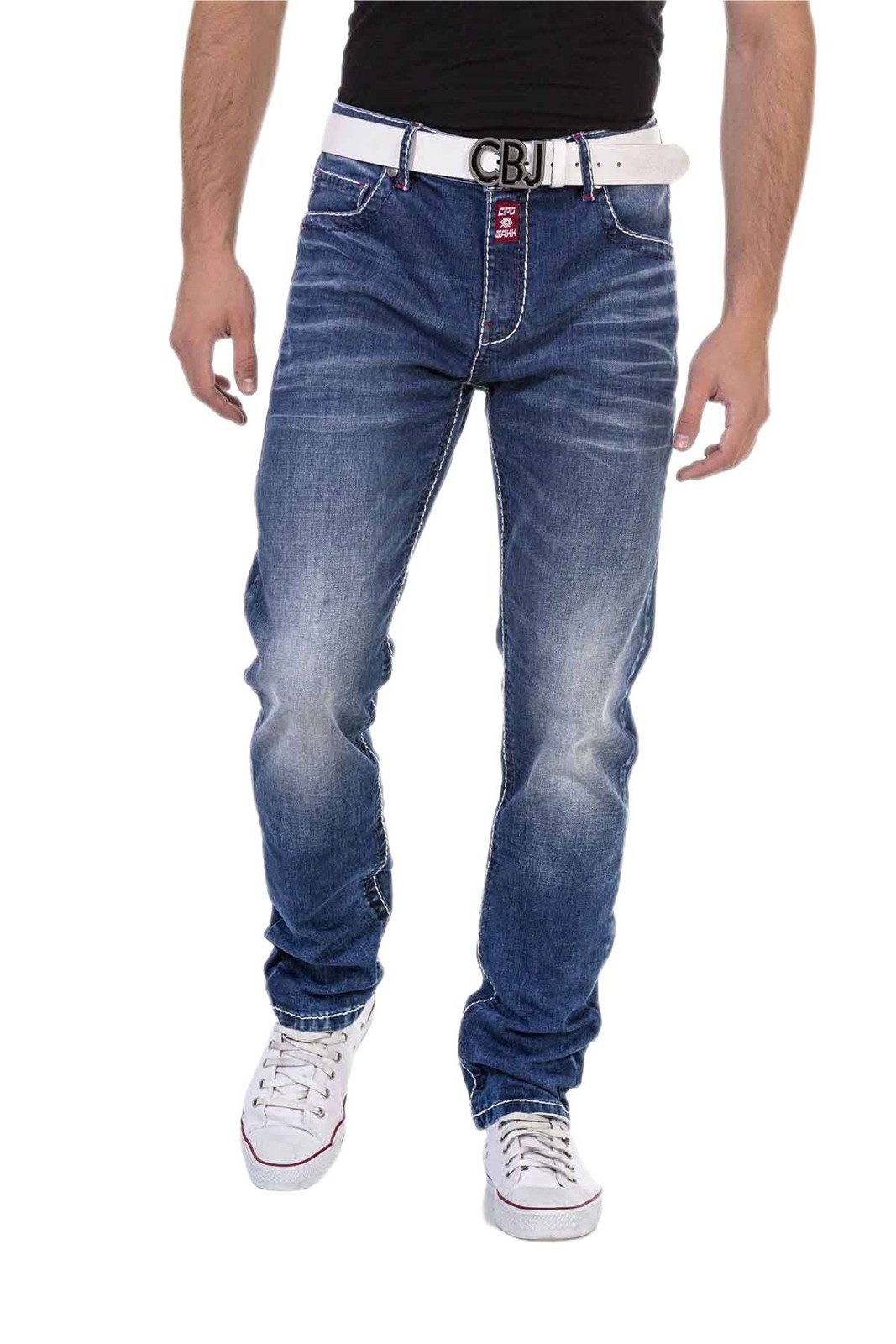 Cipo & Baxx Straight-Jeans Jeans C&B günstig online kaufen