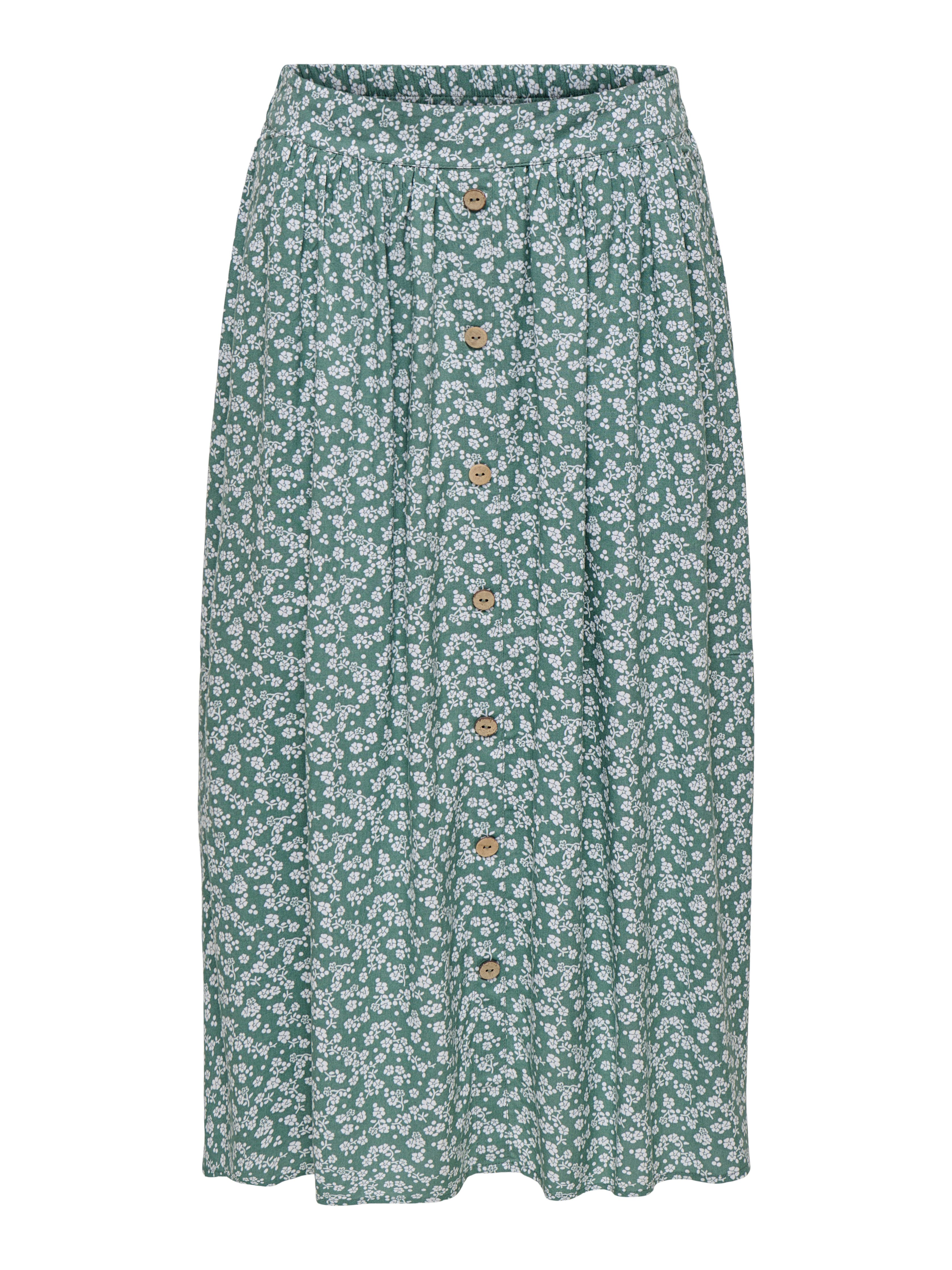 ONLY Sommerrock ONLMILANO AOP LIFE LONG SKIRT WVN NOOS Viskose günstig online kaufen