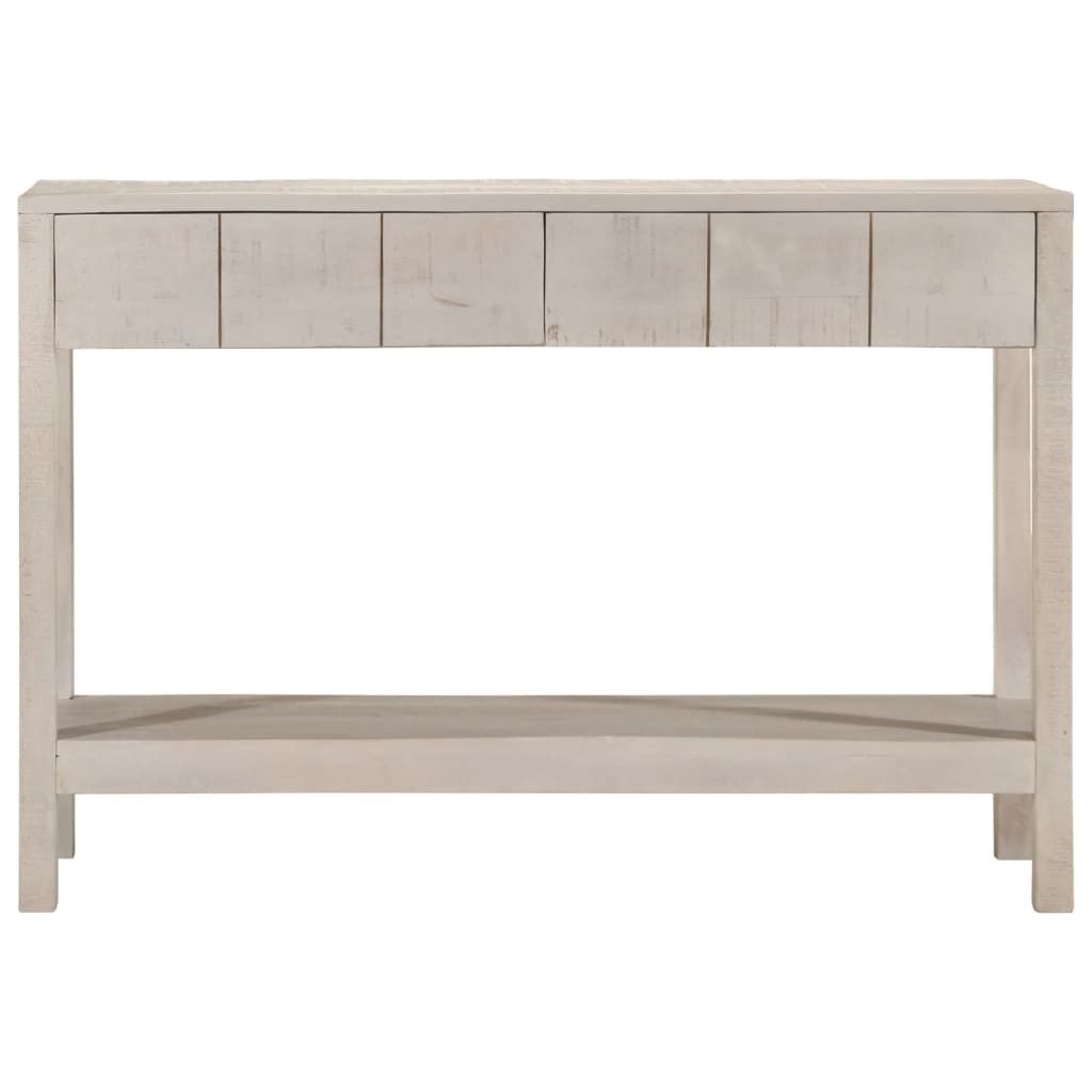 vidaXL Beistelltisch Konsolentisch Weiß 110x35x75 cm günstig online kaufen