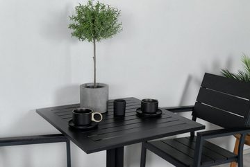 ebuy24 Garten-Essgruppe Way Gartenset Tisch 70x70cm und 2 Stühle Levels sc, (3-tlg)
