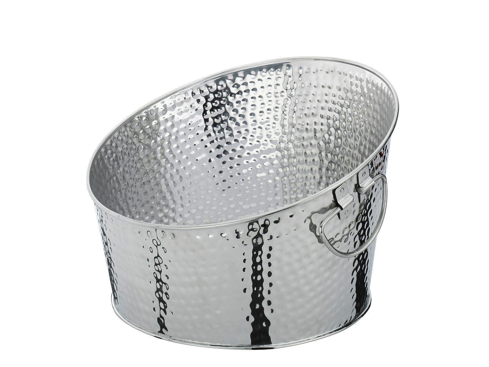 Cilio Eiswürfelbehälter Getränkekühler 38x38x25cm, Metall