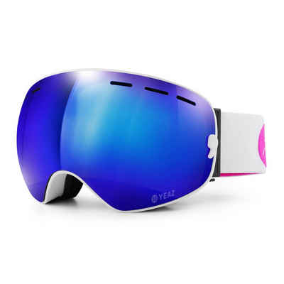 YEAZ Skibrille XTRM-SUMMIT ski- snowboardbrille mit rahmen, Premium-Ski- und Snowboardbrille für Erwachsene und Jugendliche