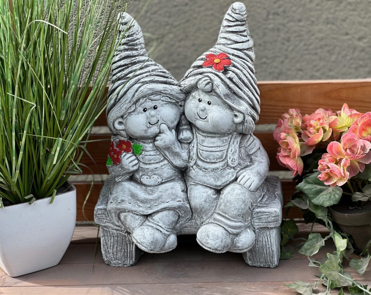 Stone and Style Gartenfigur Steinfigur 2 günstig online kaufen