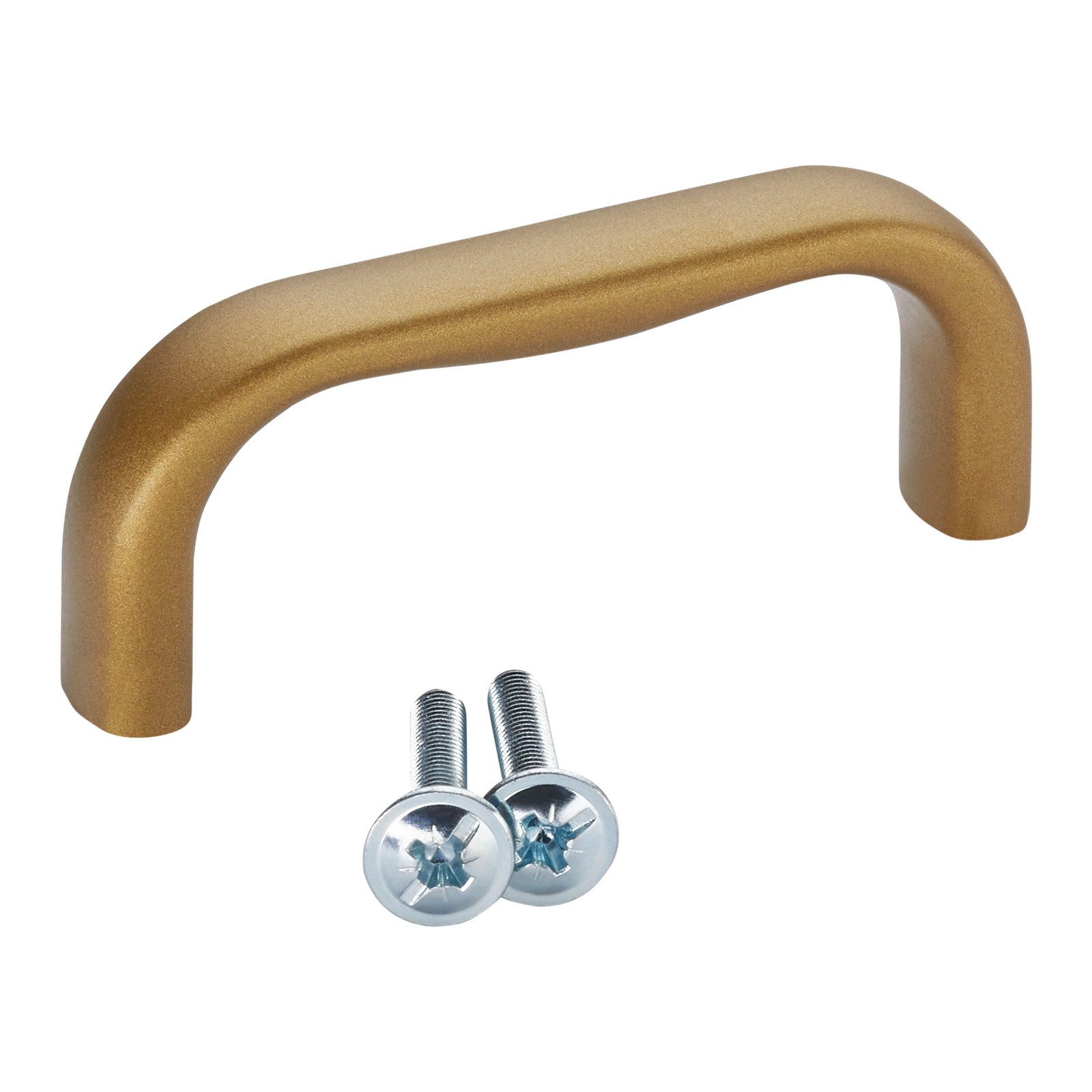 SO-TECH® Möbelgriff Bügelgriff NILS BA 64 mm, inkl. Schrauben (1-St), Bronzeoptik von SCHÜCO ALU COMPETENCE